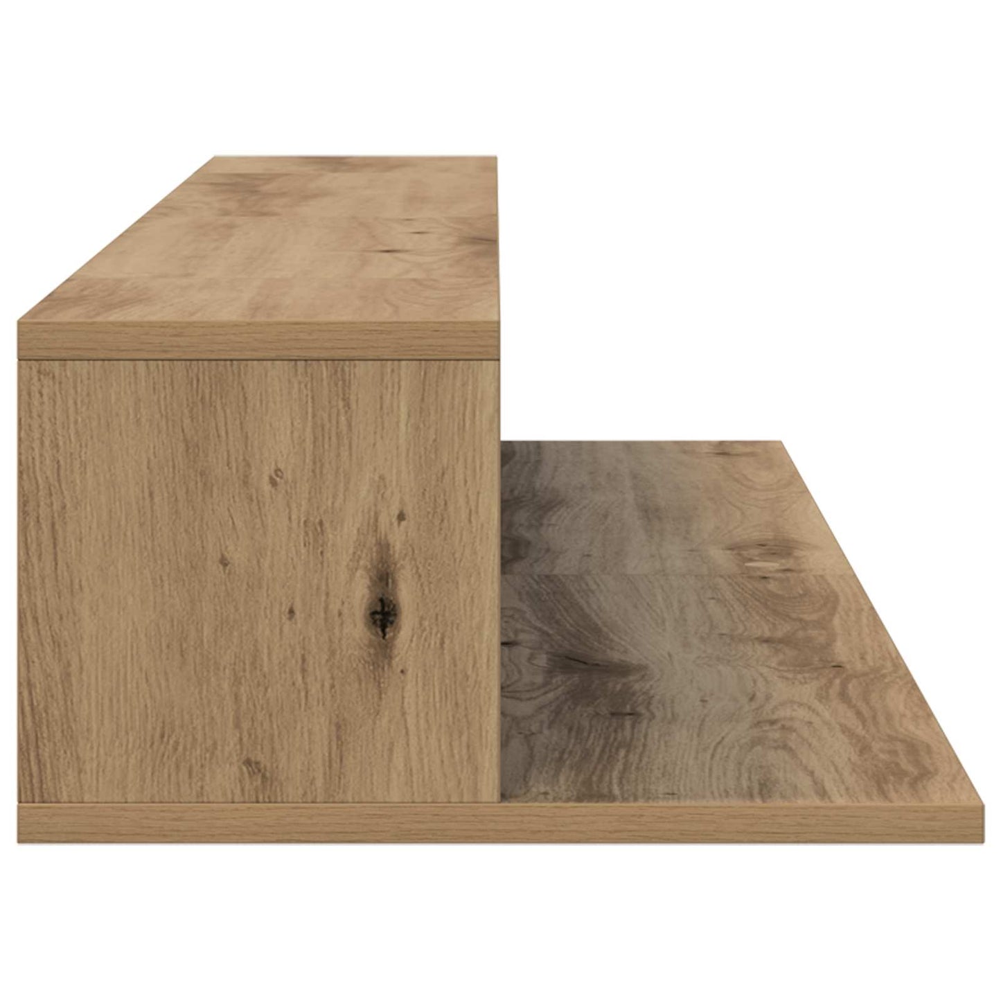 studiobureau Artisanaal eiken 152 x 36 x 19,5 cm Bewerkt hout is nu te koop bij PeponiXL, paradijselijk wonen!