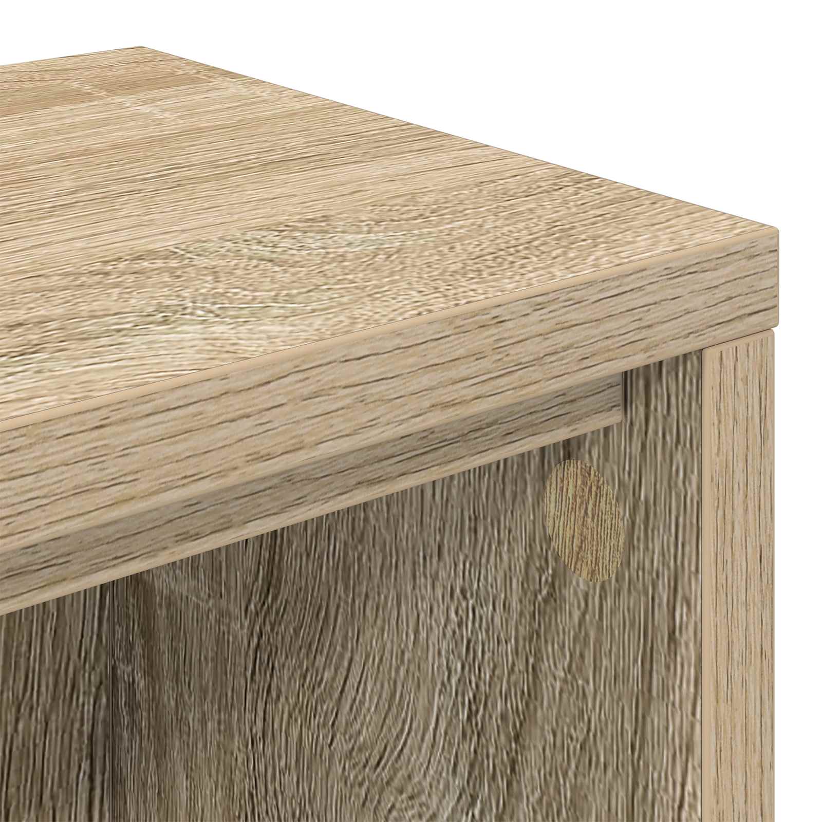 studiobureau Sonoma 130 x 36 x 19,5 cm Bewerkt hout is nu te koop bij PeponiXL, paradijselijk wonen!