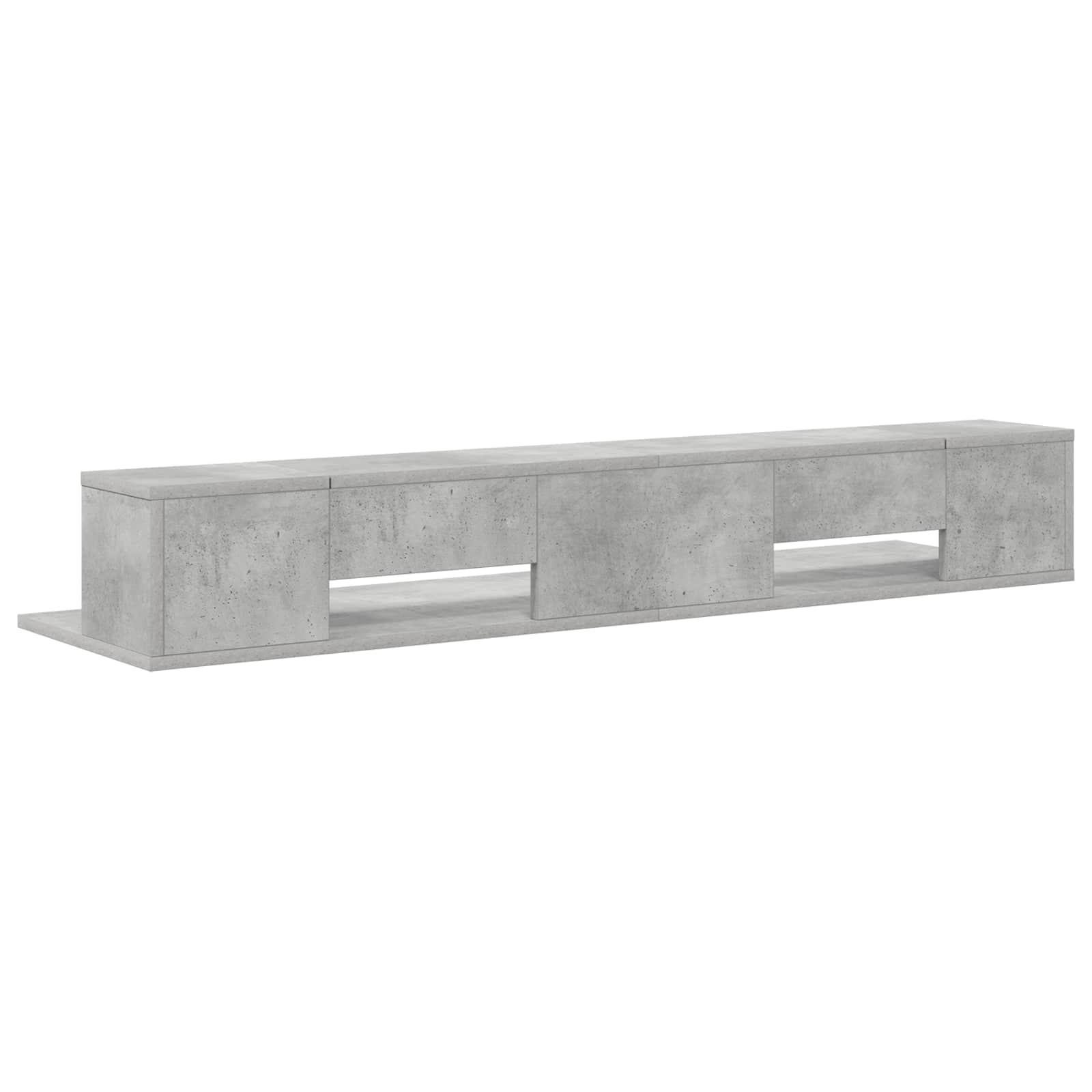studiobureau Betongrijs 130 x 36 x 19,5 cm Bewerkt hout is nu te koop bij PeponiXL, paradijselijk wonen!