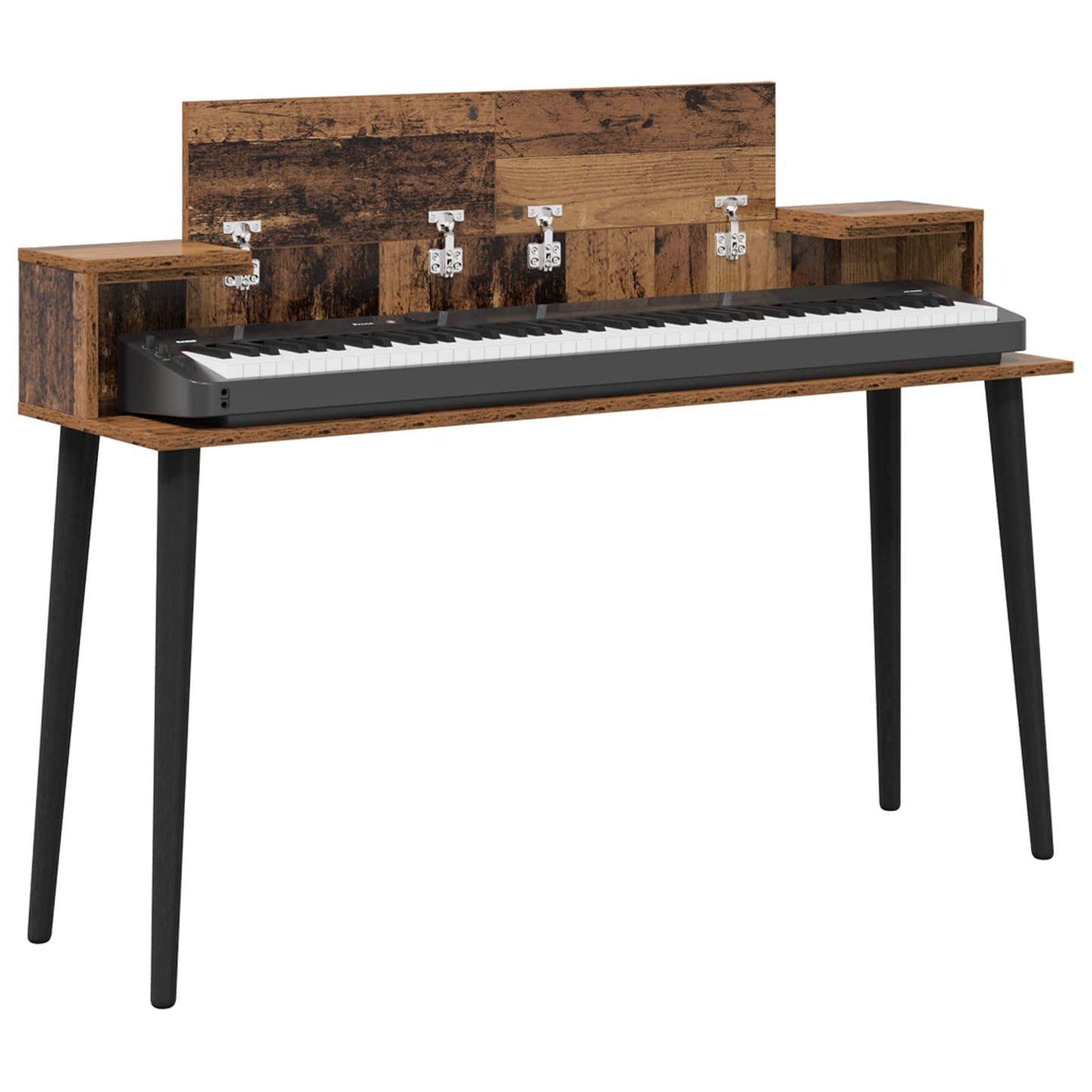 studiobureau Oud hout 130 x 36 x 19,5 cm Bewerkt hout is nu te koop bij PeponiXL, paradijselijk wonen!