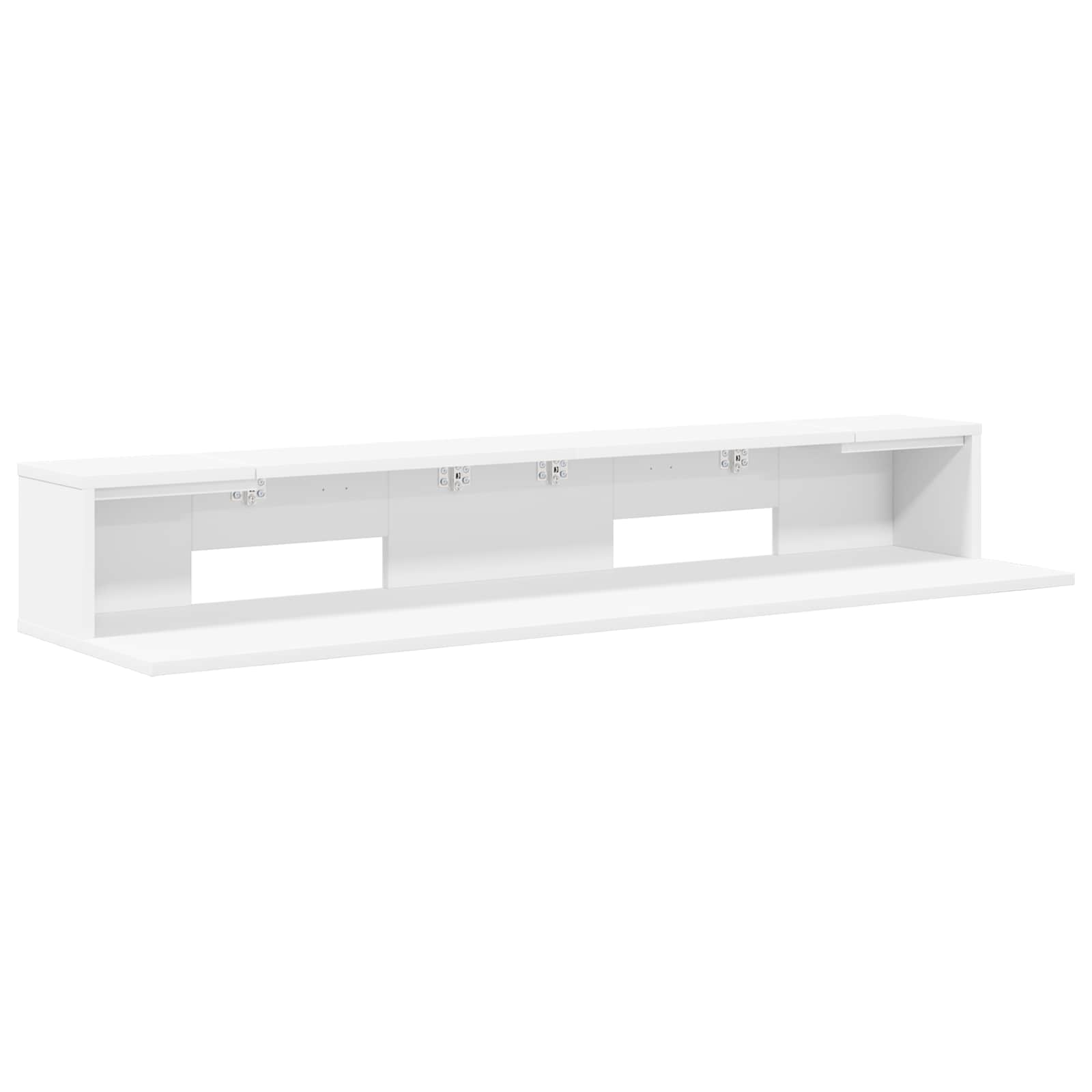 studiobureau Wit 110 x 36 x 19,5 cm Bewerkt hout is nu te koop bij PeponiXL, paradijselijk wonen!