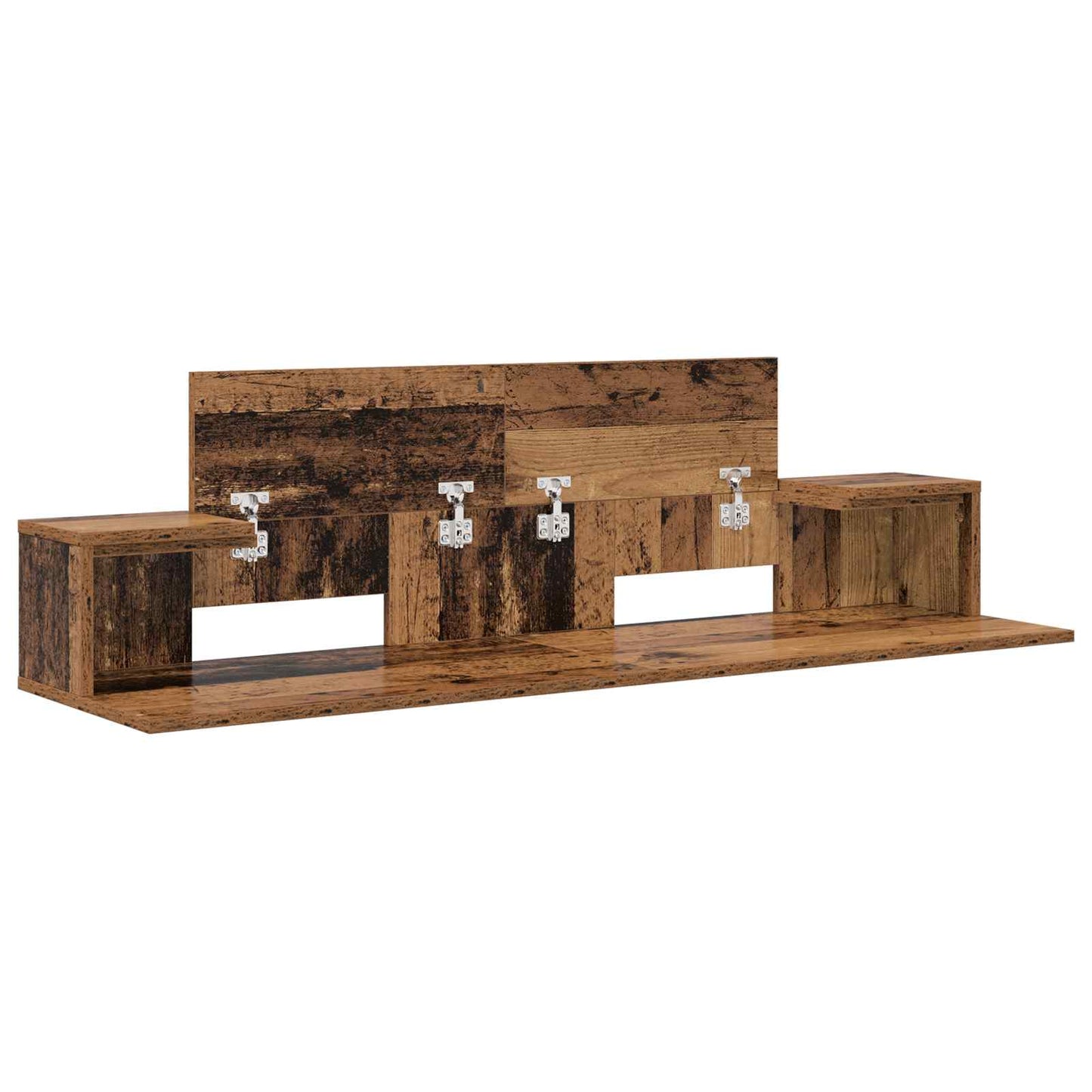 studiobureau Oud hout 110 x 36 x 19,5 cm Bewerkt hout is nu te koop bij PeponiXL, paradijselijk wonen!