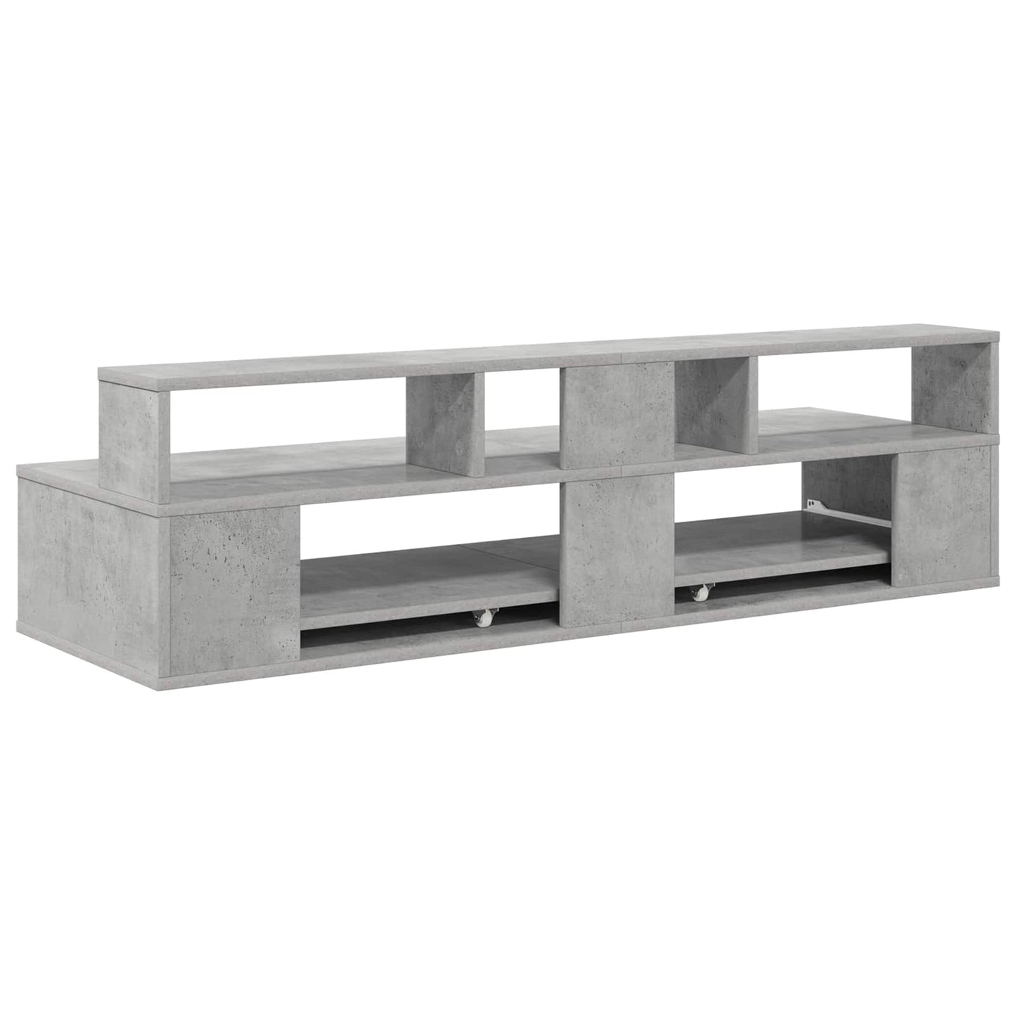 Studiebureau Betongrijs 152 x 42,5 x 36 cm Bewerkt hout is nu te koop bij PeponiXL, paradijselijk wonen!