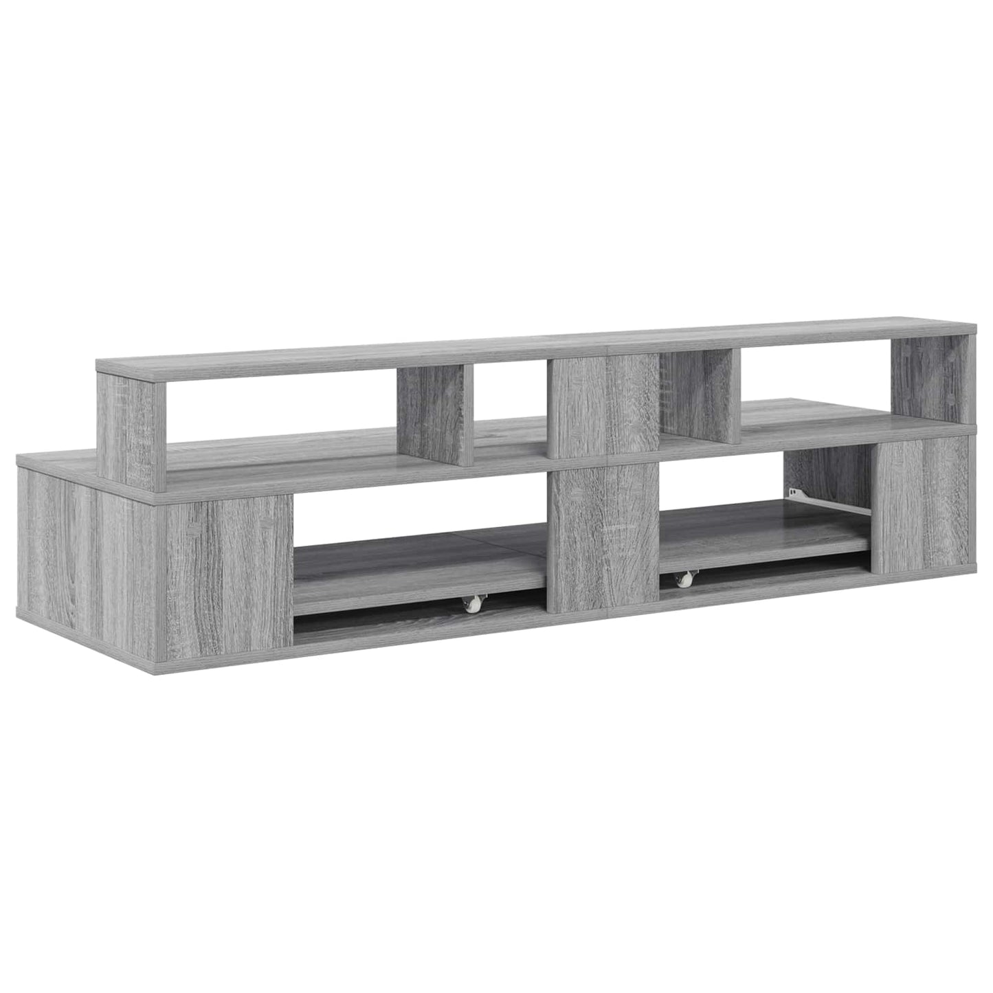 Studiebureau Grijs Sonoma 152 x 42,5 x 36 cm Bewerkt hout is nu te koop bij PeponiXL, paradijselijk wonen!