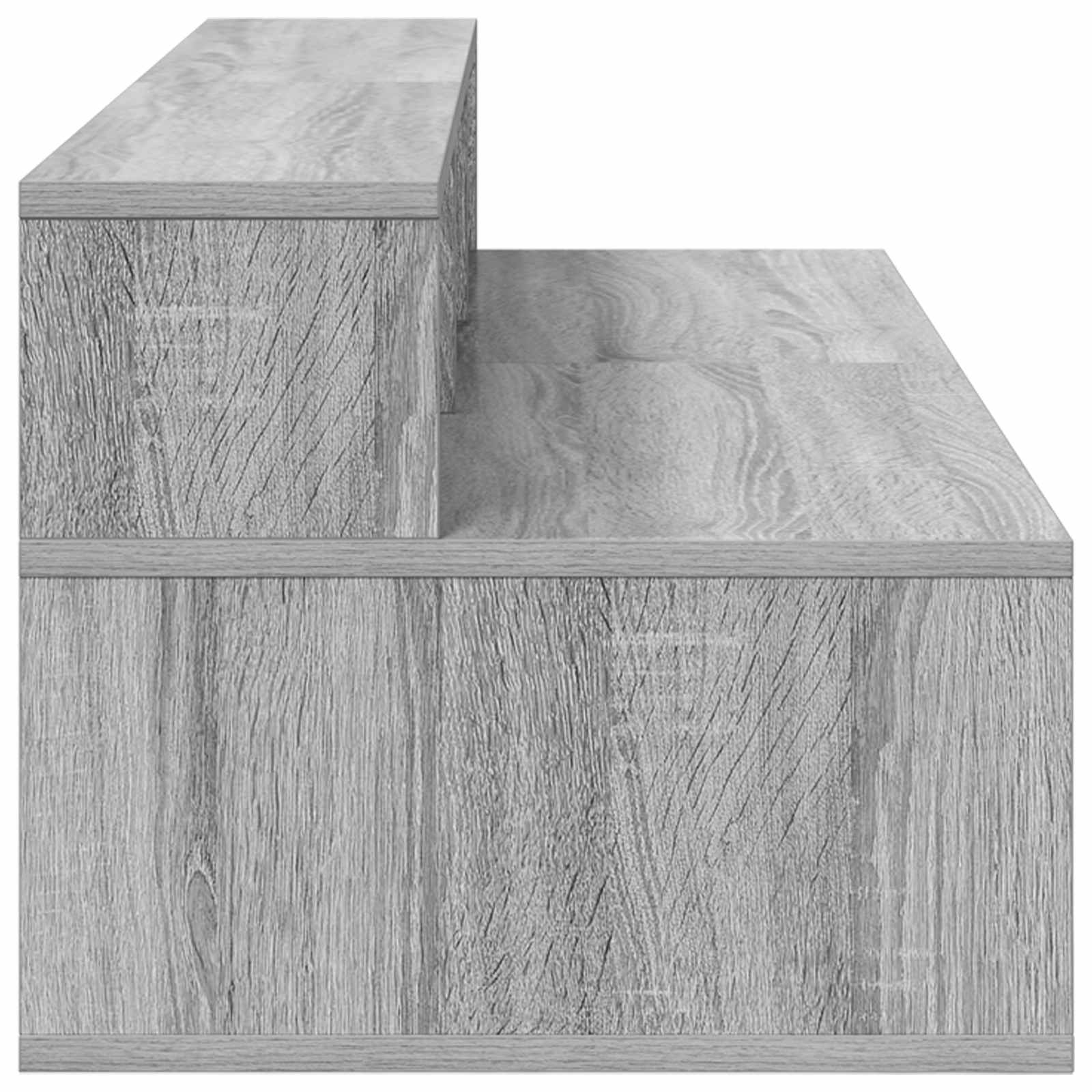 Studiebureau Grijs Sonoma 152 x 42,5 x 36 cm Bewerkt hout is nu te koop bij PeponiXL, paradijselijk wonen!