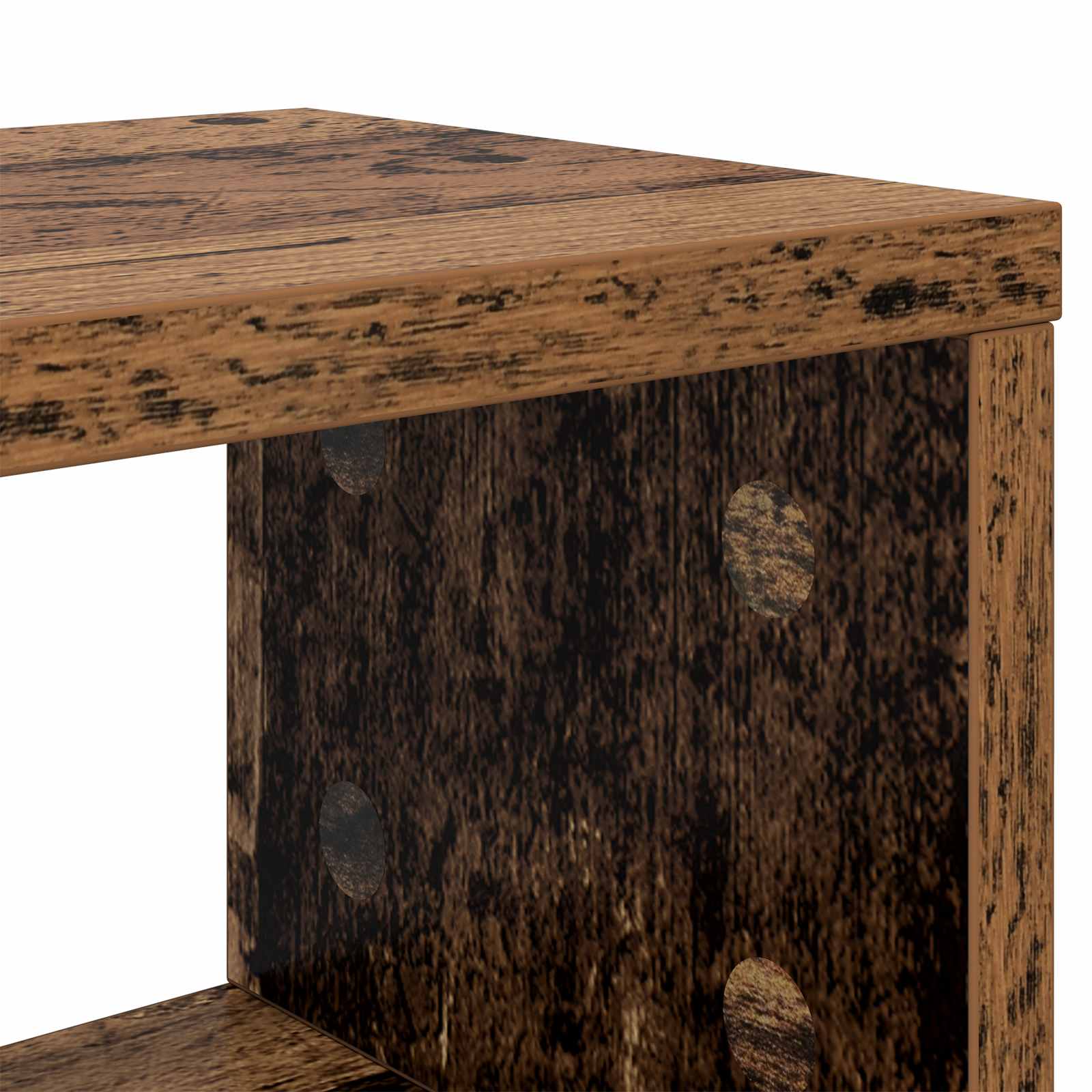 Studiebureau Oud hout 152 x 42,5 x 36 cm Bewerkt hout is nu te koop bij PeponiXL, paradijselijk wonen!