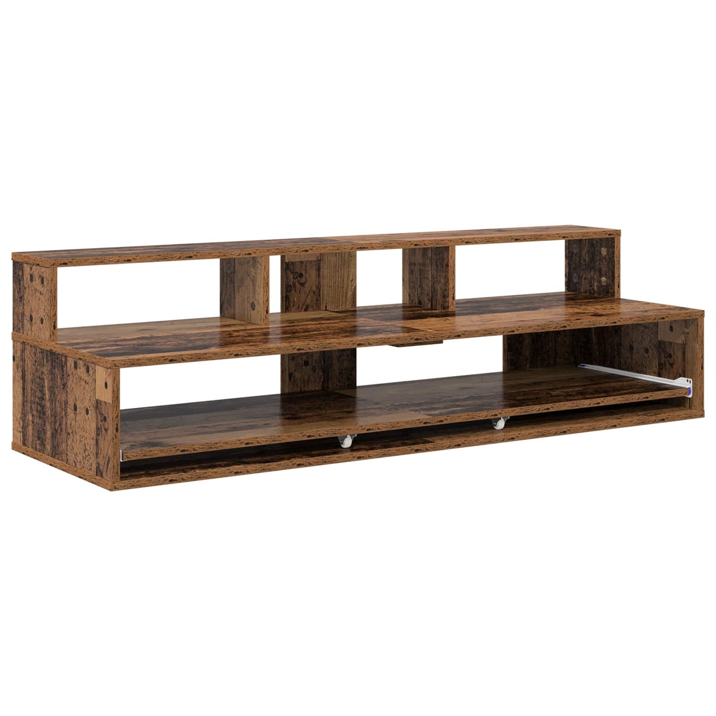 Studiebureau Oud hout 152 x 42,5 x 36 cm Bewerkt hout is nu te koop bij PeponiXL, paradijselijk wonen!