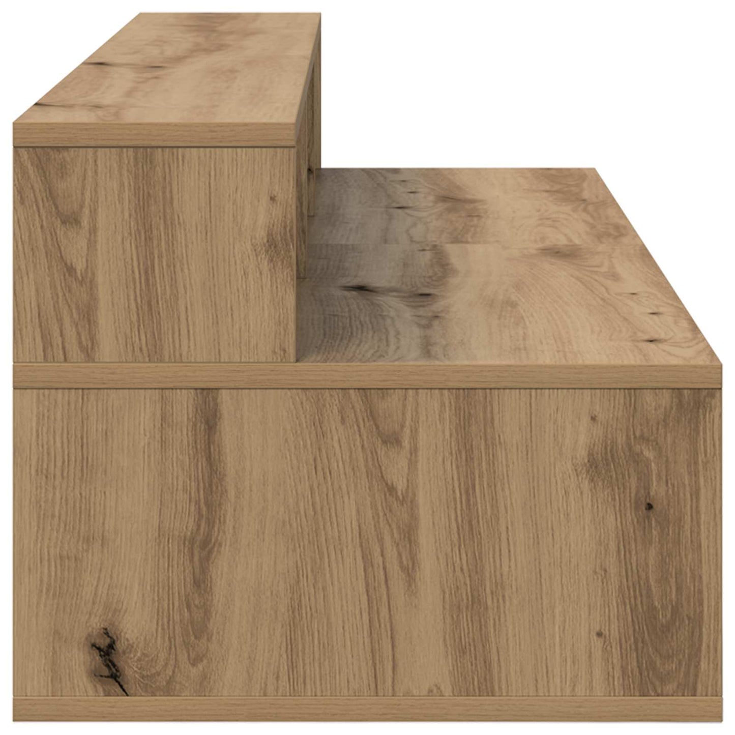 Studiebureau Artisanaal eiken 152 x 42,5 x 36 cm Bewerkt hout is nu te koop bij PeponiXL, paradijselijk wonen!