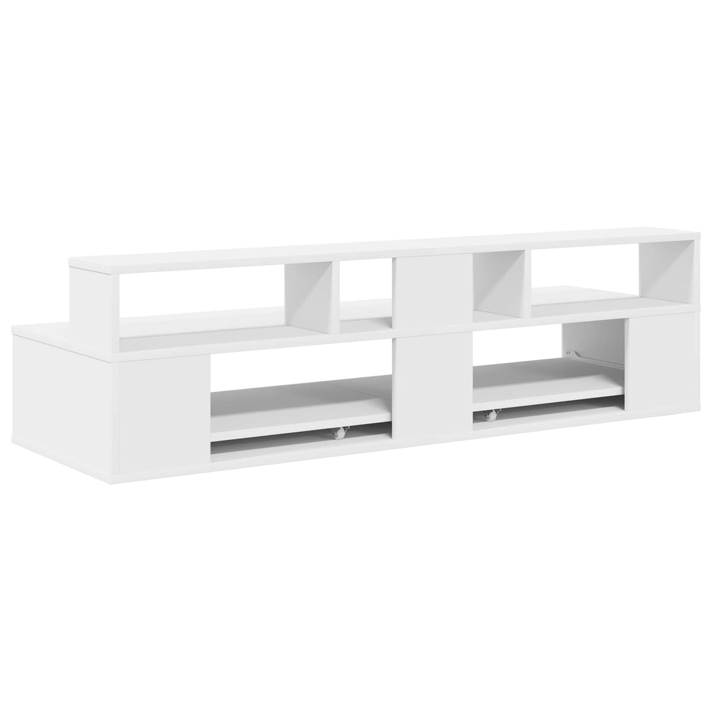 Studiebureau Wit 130 x 42,5 x 36 cm Bewerkt hout is nu te koop bij PeponiXL, paradijselijk wonen!