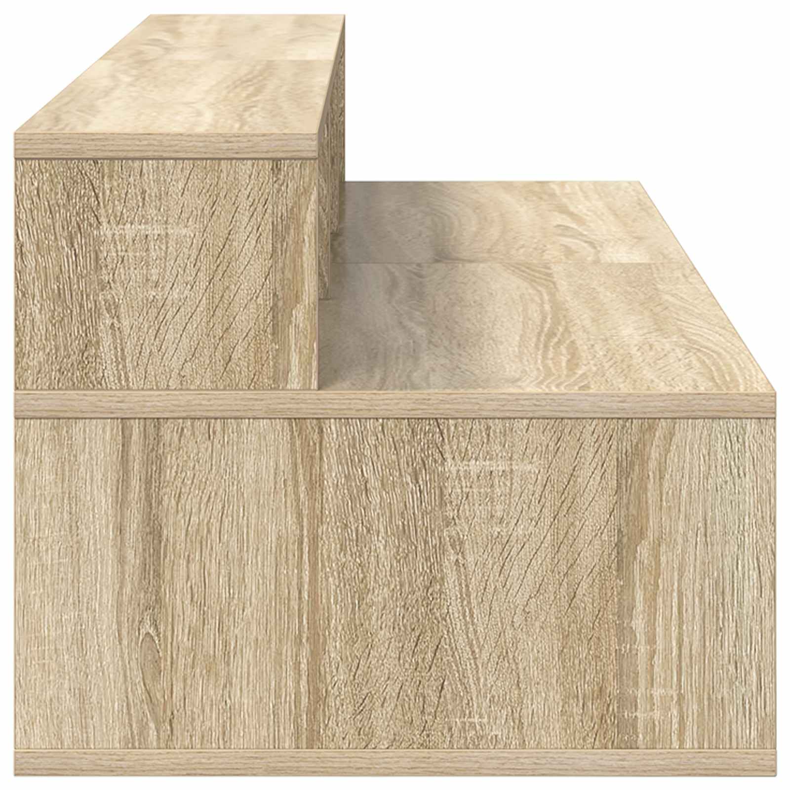 Studiebureau Sonoma Eiken 130 x 42,5 x 36 cm Bewerkt hout is nu te koop bij PeponiXL, paradijselijk wonen!