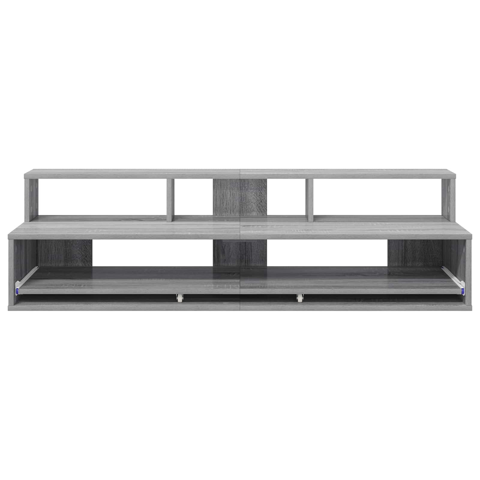 Studiebureau Grijs Sonoma 130 x 42,5 x 36 cm Bewerkt hout is nu te koop bij PeponiXL, paradijselijk wonen!