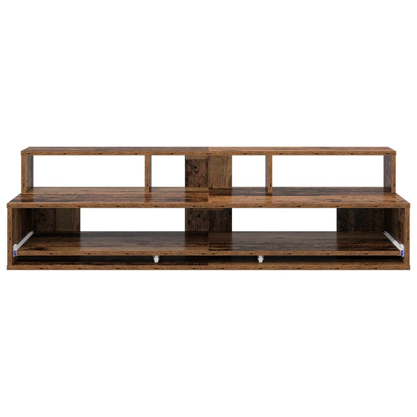 Studiebureau Oud hout 130 x 42,5 x 36 cm Bewerkt hout is nu te koop bij PeponiXL, paradijselijk wonen!
