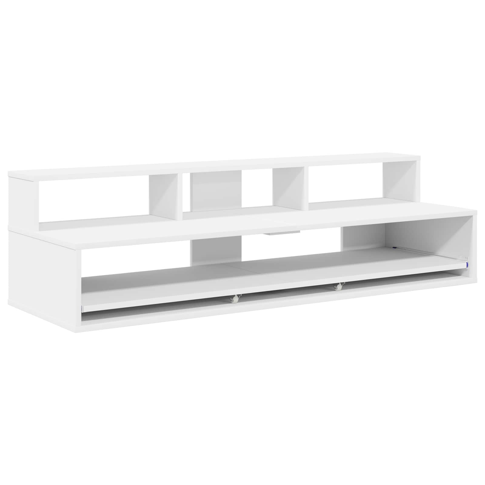 Studiebureau Wit 110 x 42,5 x 36 cm Bewerkt hout is nu te koop bij PeponiXL, paradijselijk wonen!
