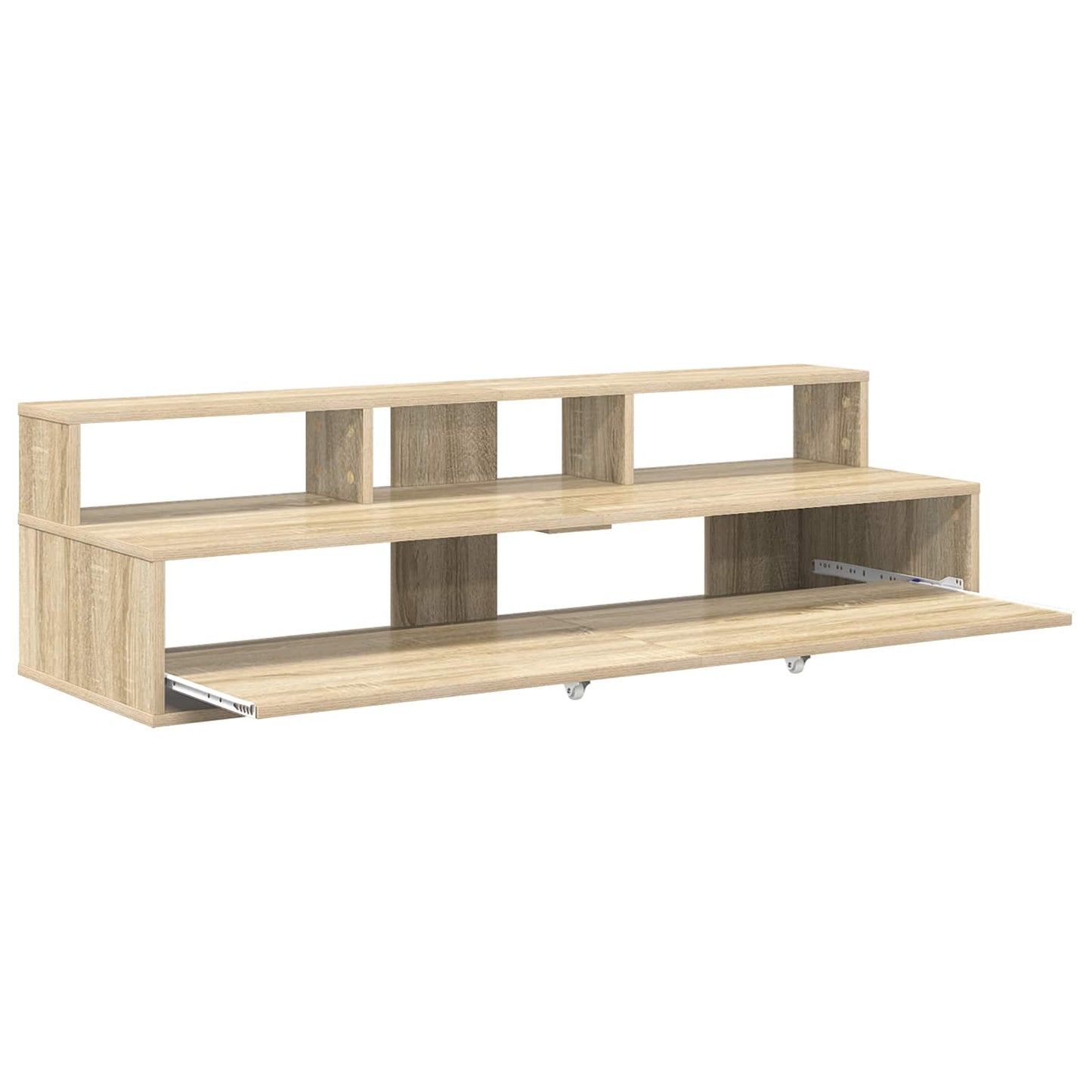 Studiebureau Sonoma Eiken 110 x 42,5 x 36 cm Bewerkt hout is nu te koop bij PeponiXL, paradijselijk wonen!