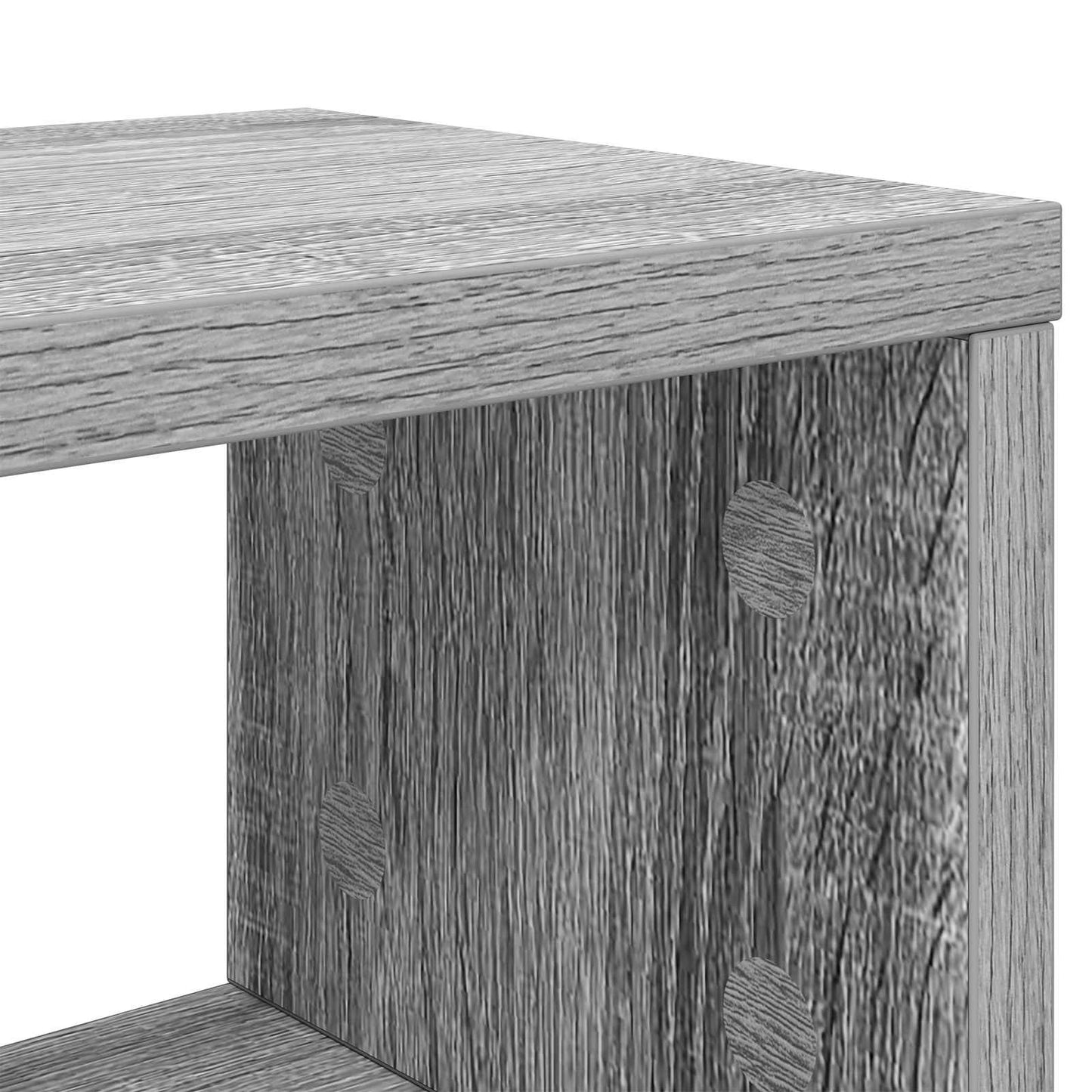 Studiebureau Grijs Sonoma 110 x 42,5 x 36 cm Bewerkt hout is nu te koop bij PeponiXL, paradijselijk wonen!