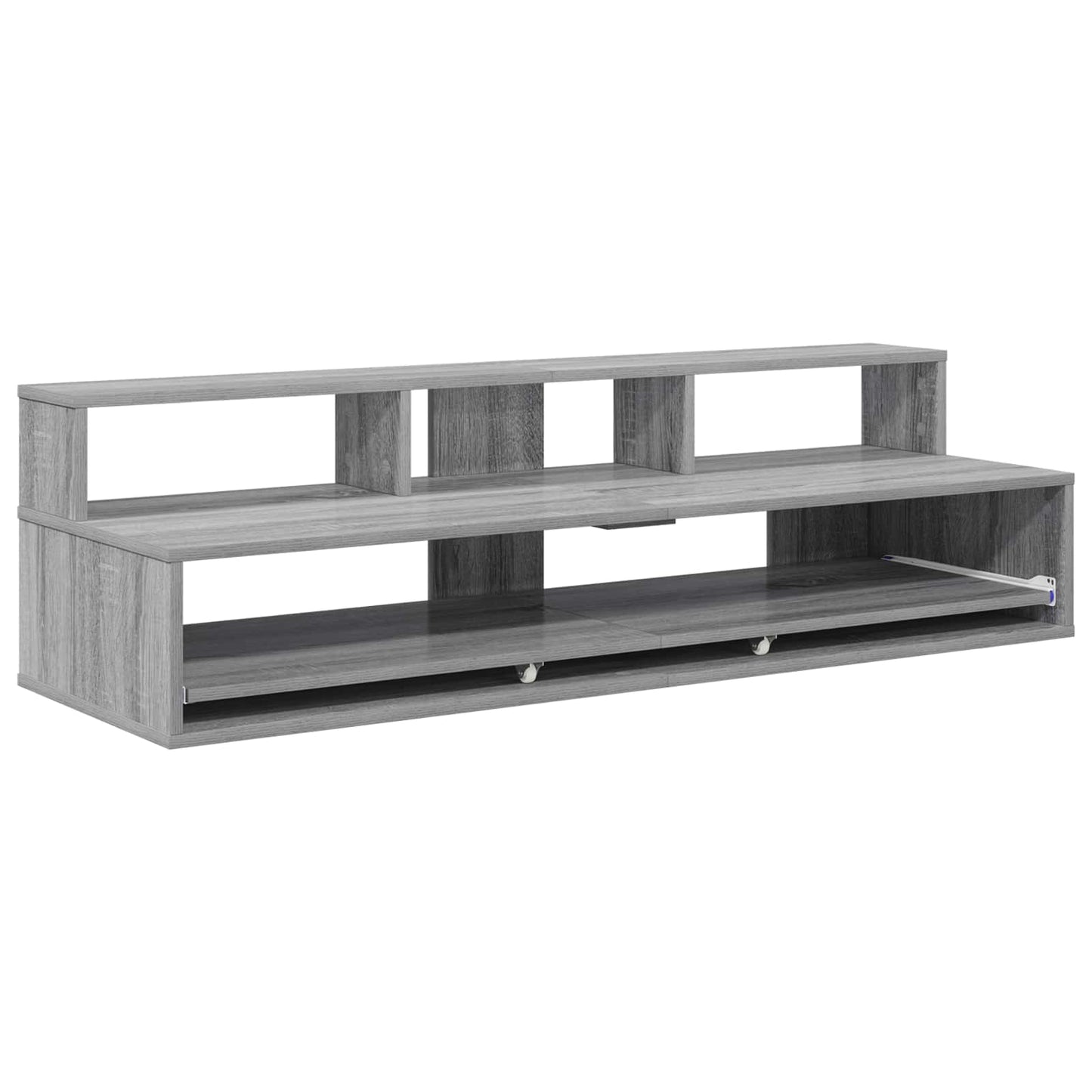 Studiebureau Grijs Sonoma 110 x 42,5 x 36 cm Bewerkt hout is nu te koop bij PeponiXL, paradijselijk wonen!
