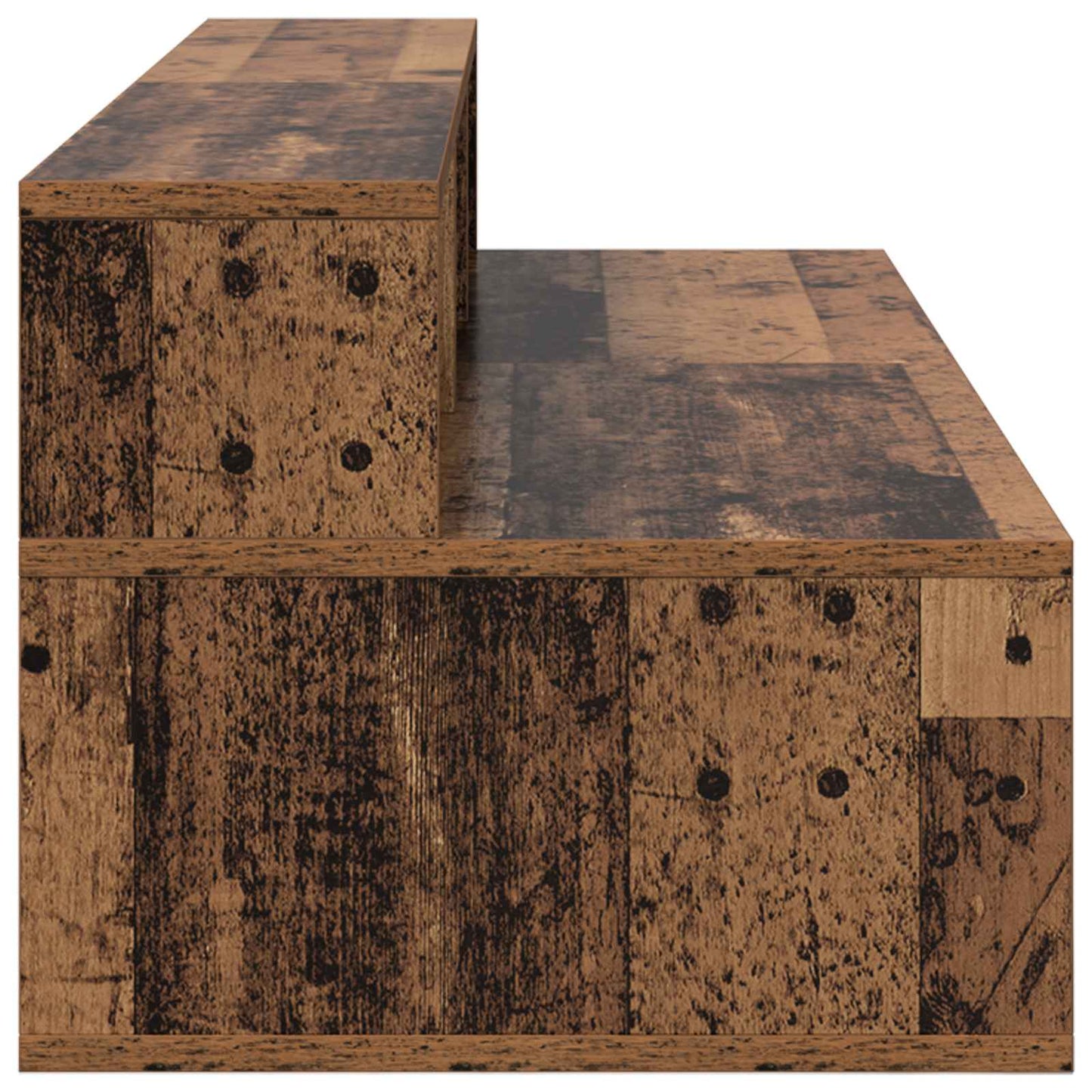 studiobureau Oud hout 110 x 42,5 x 36 cm Bewerkt hout is nu te koop bij PeponiXL, paradijselijk wonen!