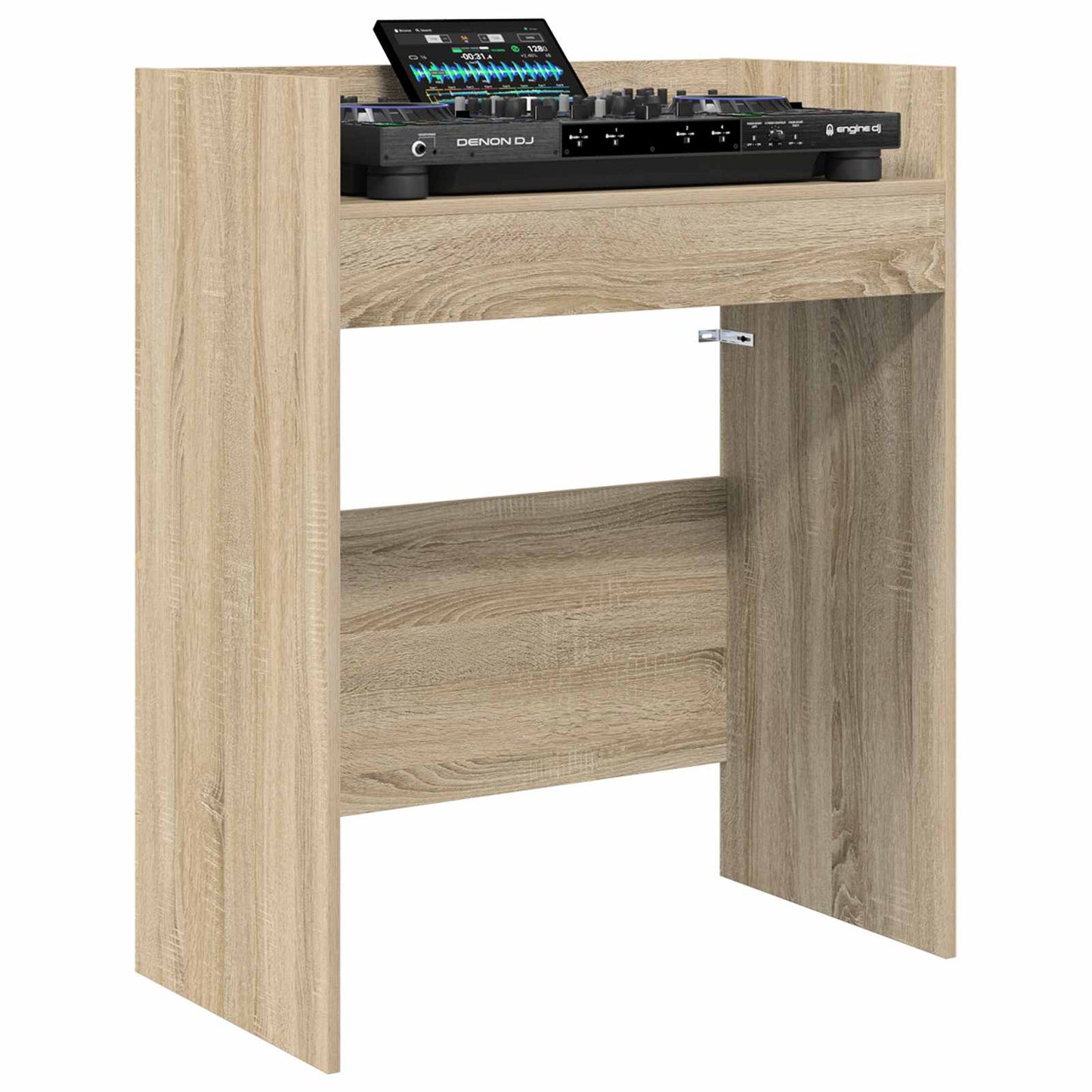 DJ Tafel Sonoma Eiken 102 x 45 x 102 cm Bewerkt hout