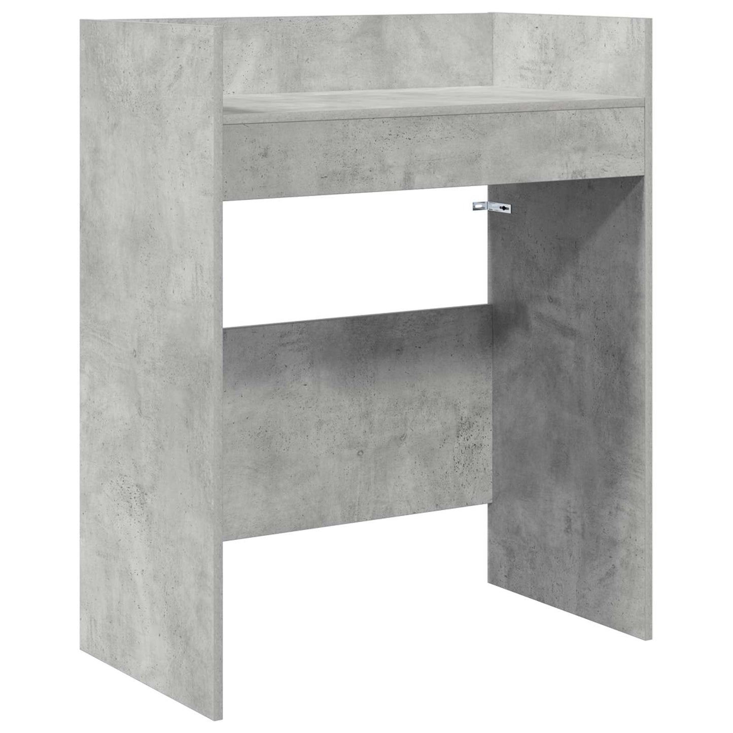 DJ Tafel Betongrijs 102 x 45 x 102 cm Bewerkt hout
