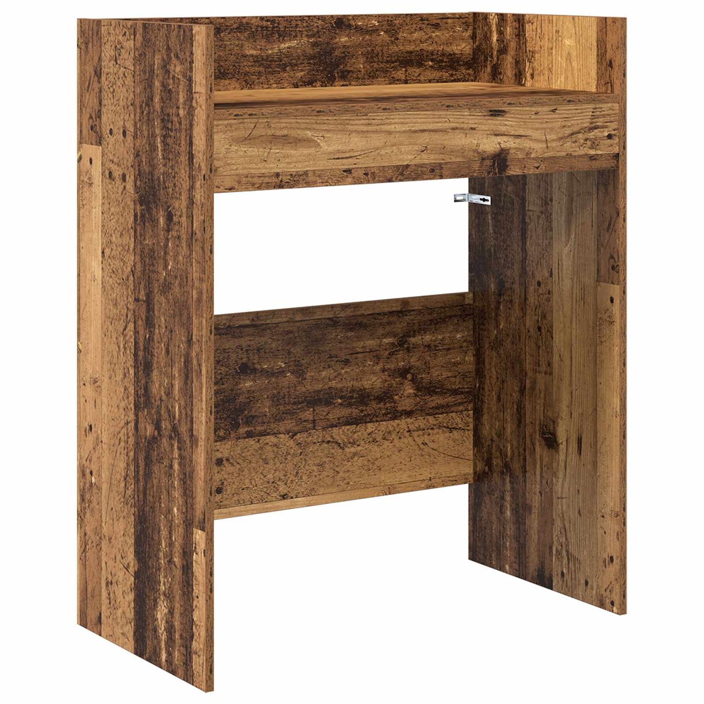 DJ Tafel Oud hout 102 x 45 x 102 cm Bewerkt hout