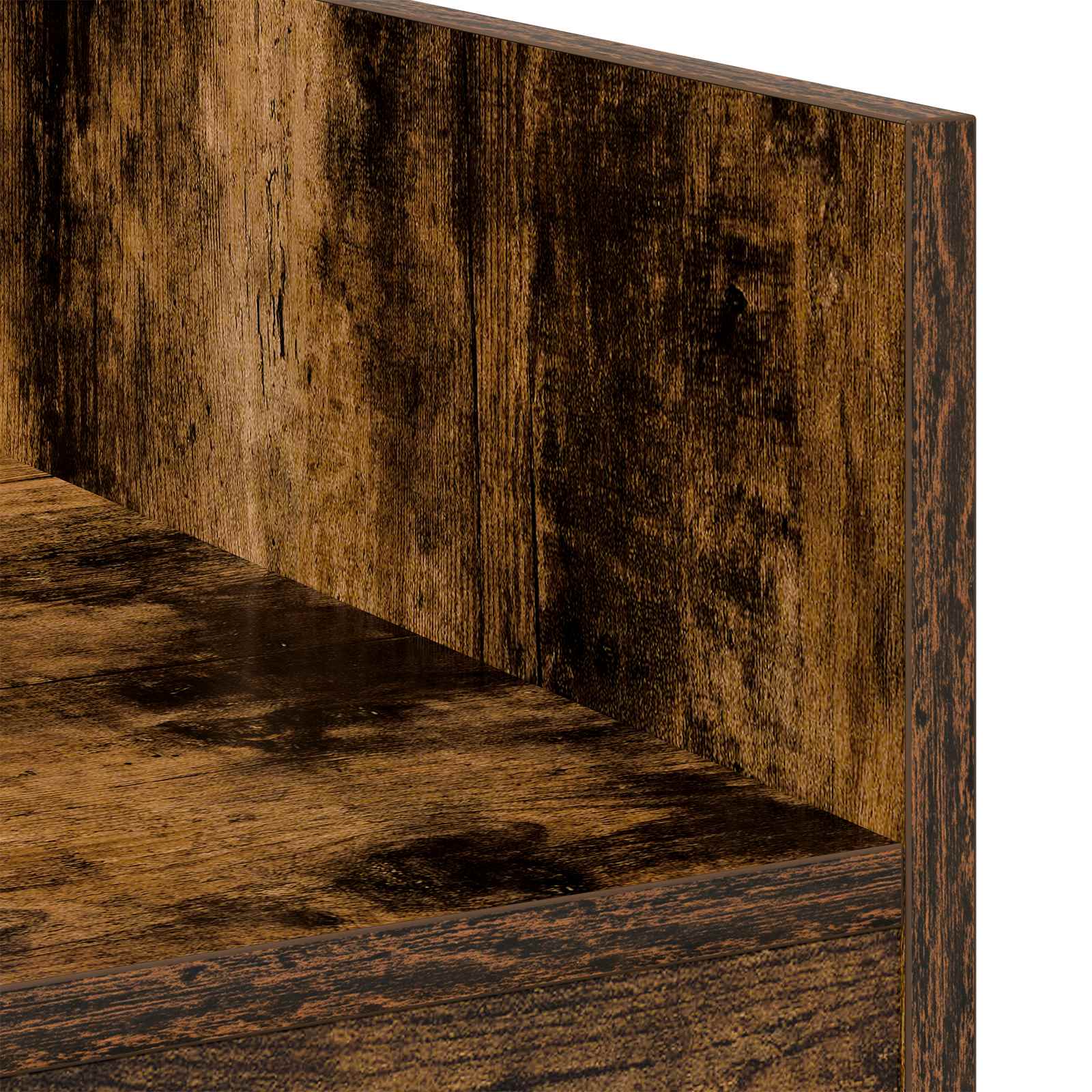 DJ Tafel Gerookt eiken 62 x 45 x 102 cm Bewerkt hout is nu te koop bij PeponiXL, paradijselijk wonen!