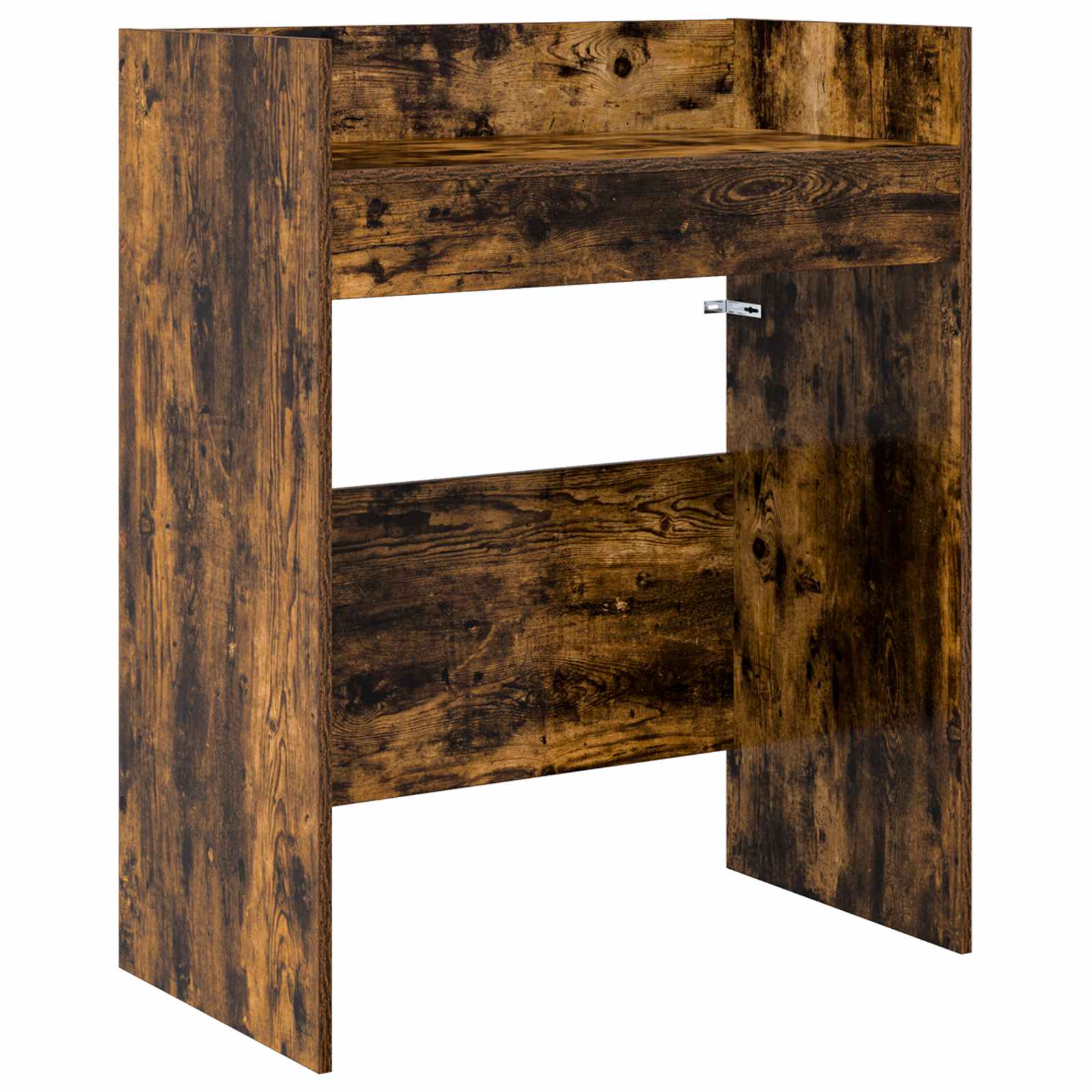 DJ Tafel Gerookt eiken 62 x 45 x 102 cm Bewerkt hout is nu te koop bij PeponiXL, paradijselijk wonen!
