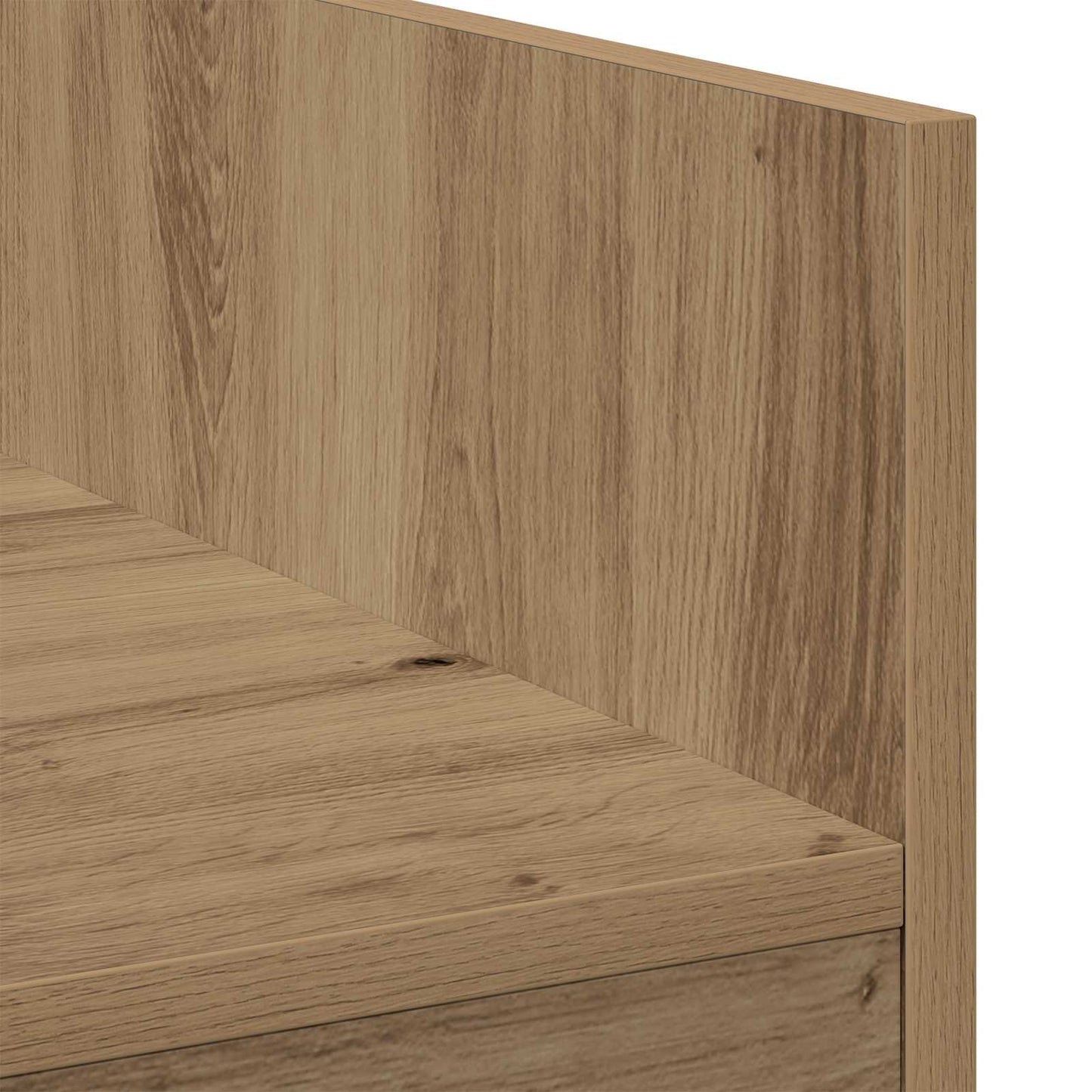 DJ Tafel Artisanaal eiken 62 x 45 x 102 cm Bewerkt hout