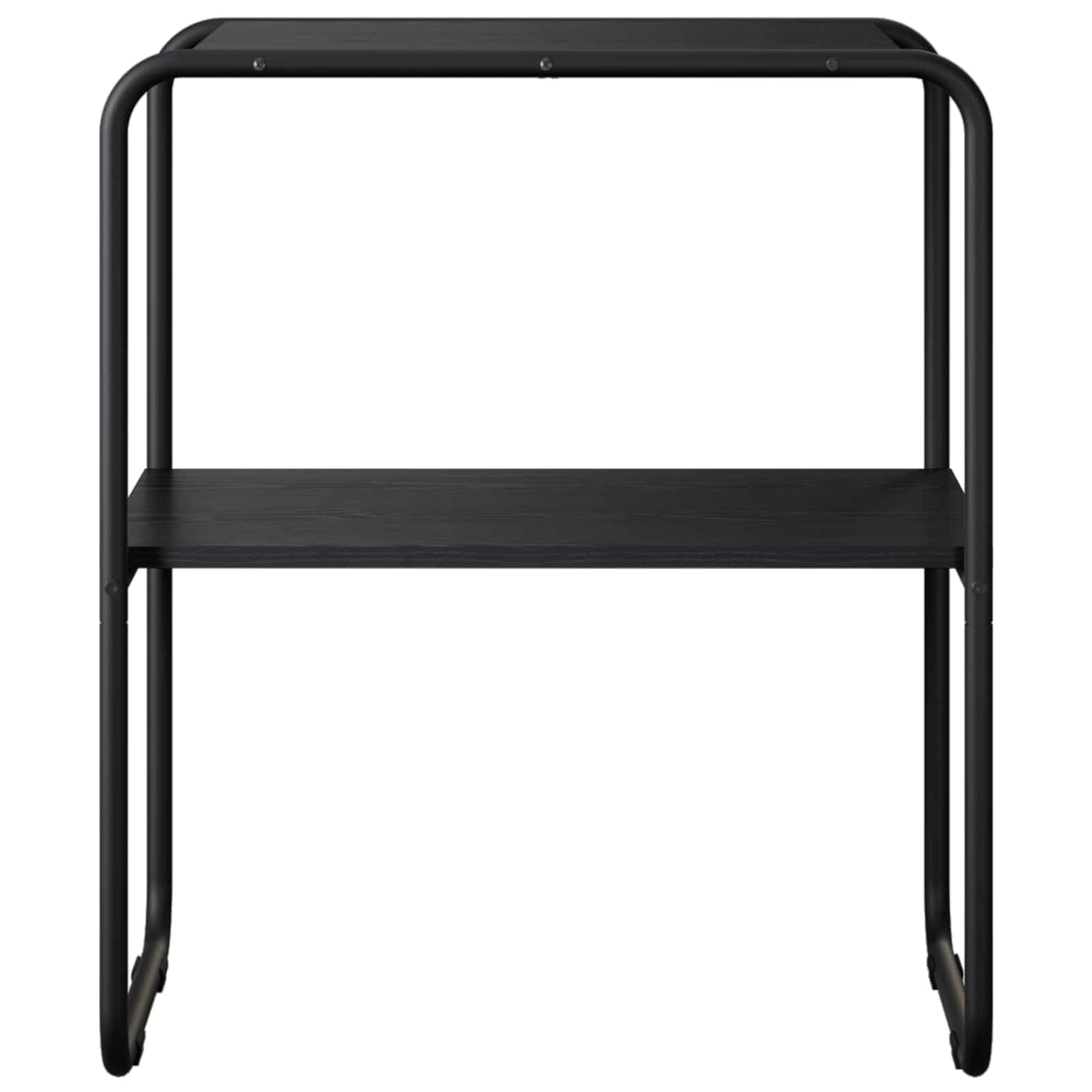 Consoletafel Zwart eiken 60 x 42,5 x 70 cm Bewerkt hout