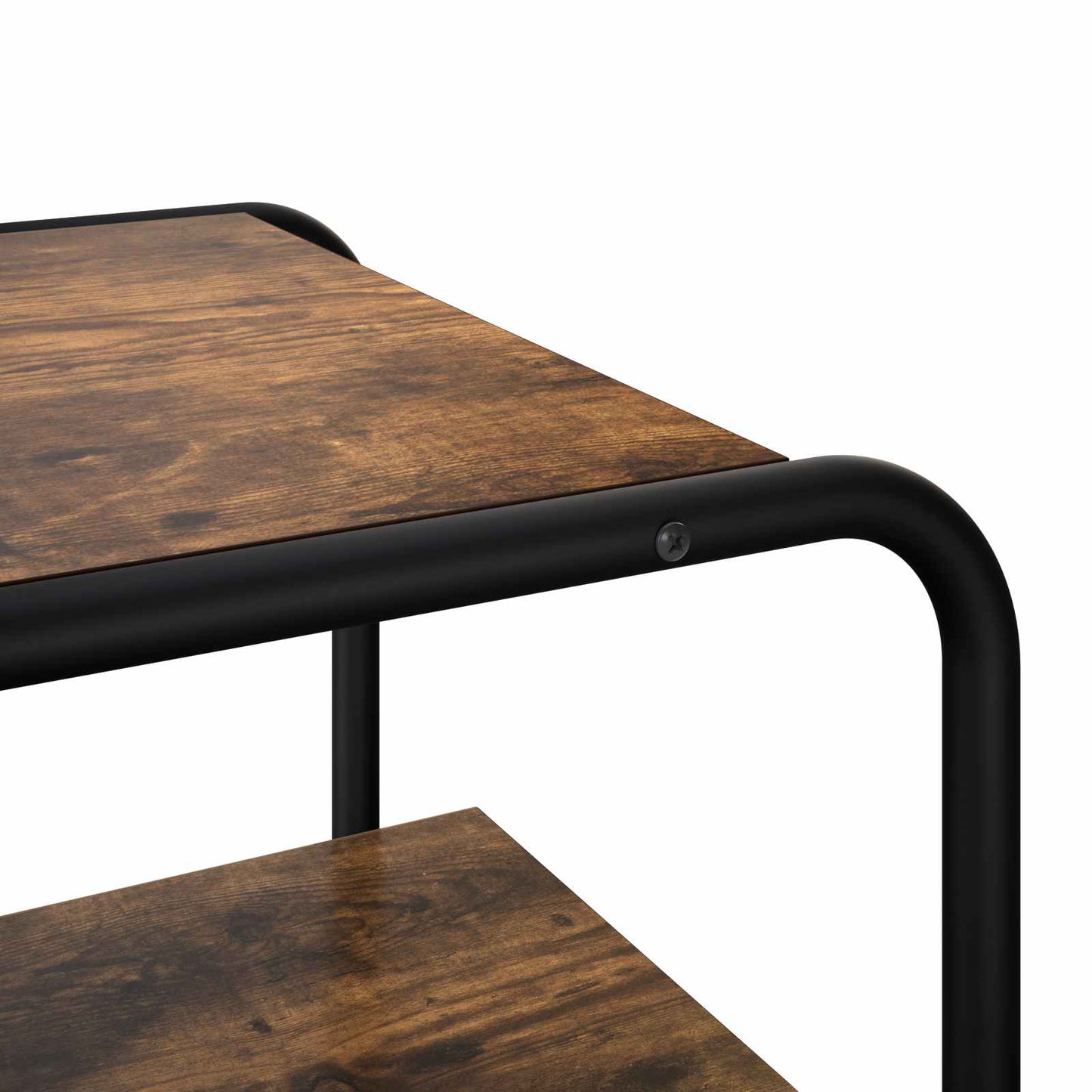 Wandtafel Gerookt eiken 60 x 42,5 x 70 cm Bewerkt hout
