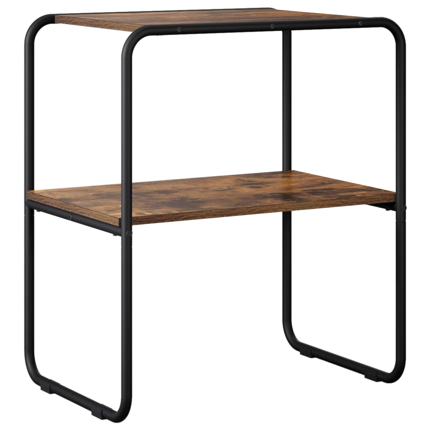 Wandtafel Gerookt eiken 60 x 42,5 x 70 cm Bewerkt hout