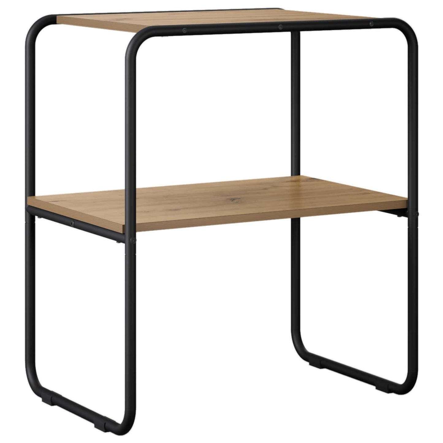 Wandtafel Artisanaal eiken 60 x 42,5 x 70 cm Bewerkt hout