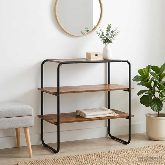 Consoletafel Oud hout 60 x 41 x 75 cm Bewerkt hout is nu te koop bij PeponiXL, paradijselijk wonen!