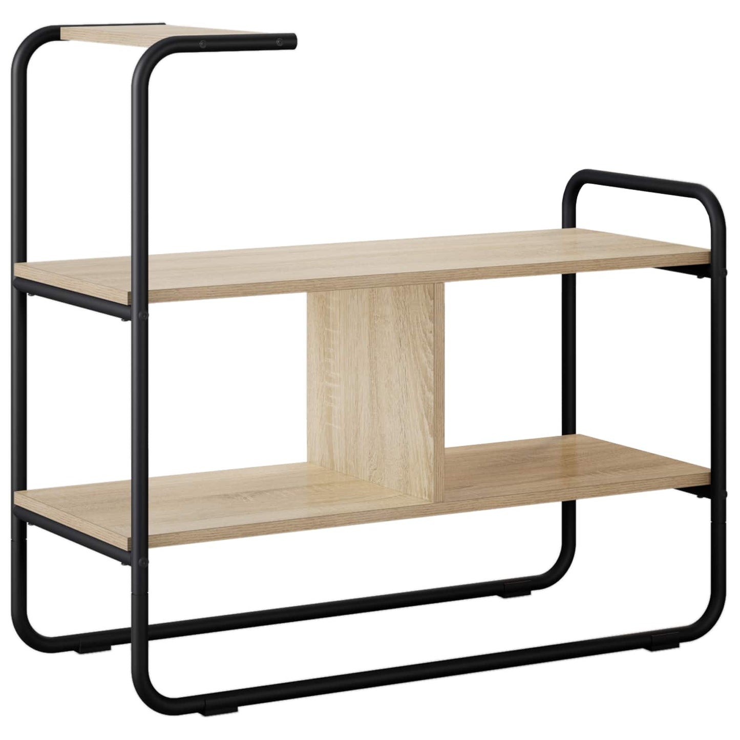 Consoletafel Sonoma Eiken 80 x 35 x 75 cm Bewerkt hout