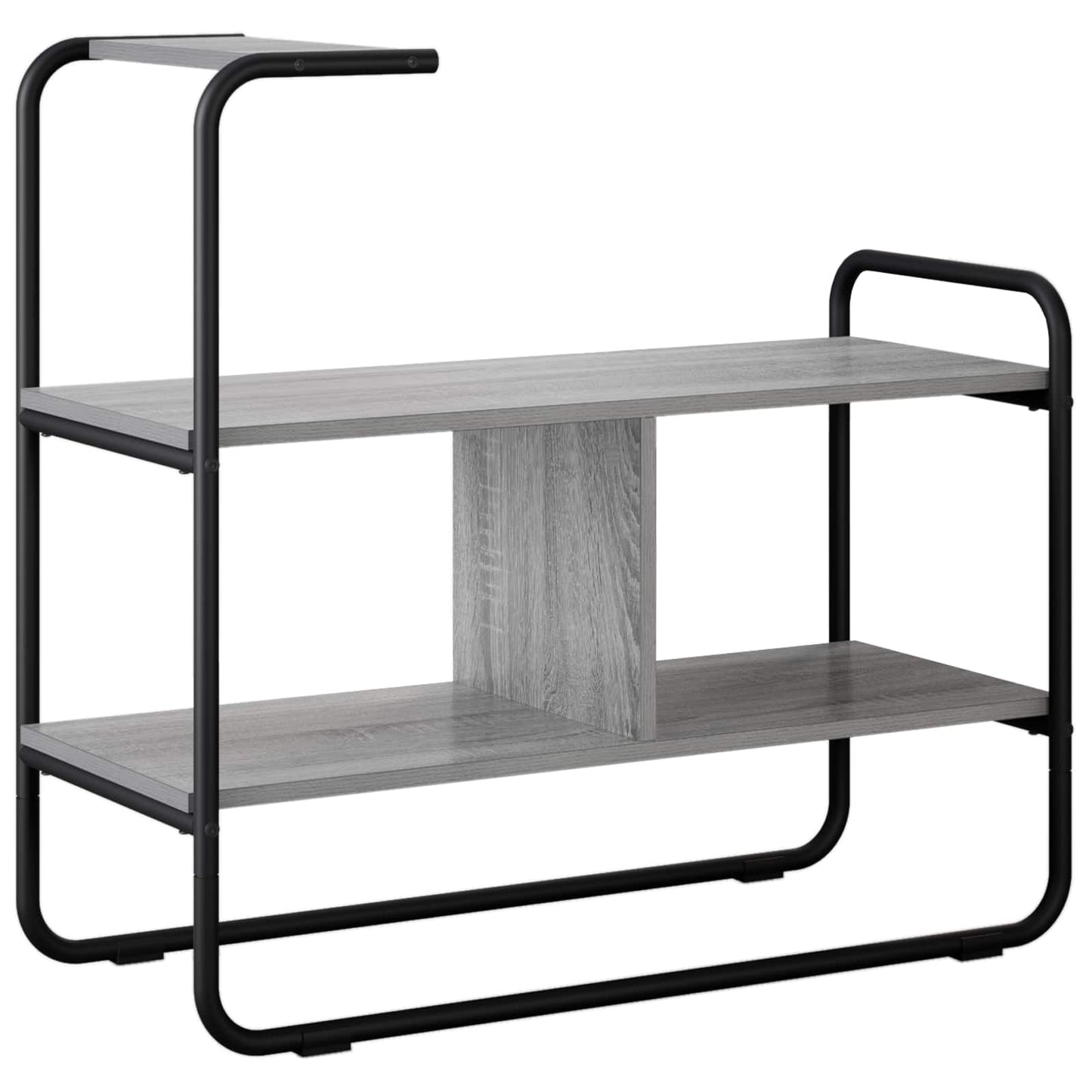 Consoletafel Grijs Sonoma 80 x 35 x 75 cm Bewerkt hout