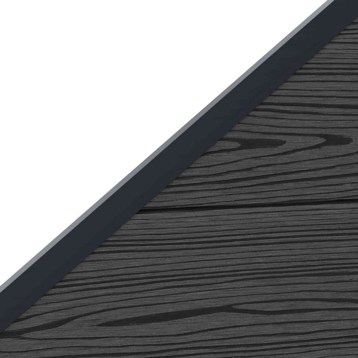 Hekpaneel WPC en Aluminium Zwart is nu te koop bij PeponiXL, paradijselijk wonen!