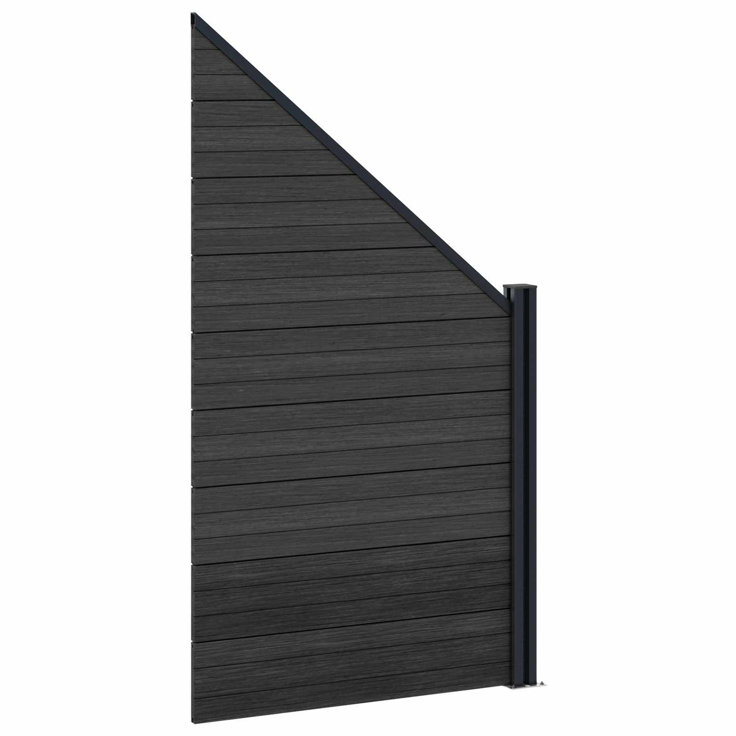 Hekpaneel WPC en Aluminium Zwart is nu te koop bij PeponiXL, paradijselijk wonen!