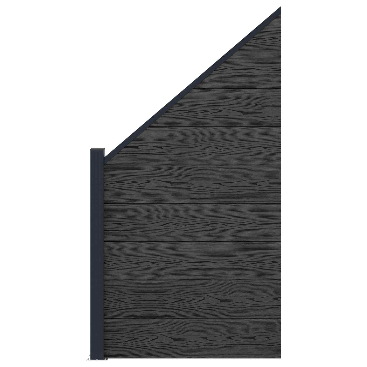 Hekpaneel WPC en Aluminium Zwart is nu te koop bij PeponiXL, paradijselijk wonen!