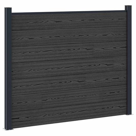 Hekpaneel WPC en Aluminium Zwart is nu te koop bij PeponiXL, paradijselijk wonen!