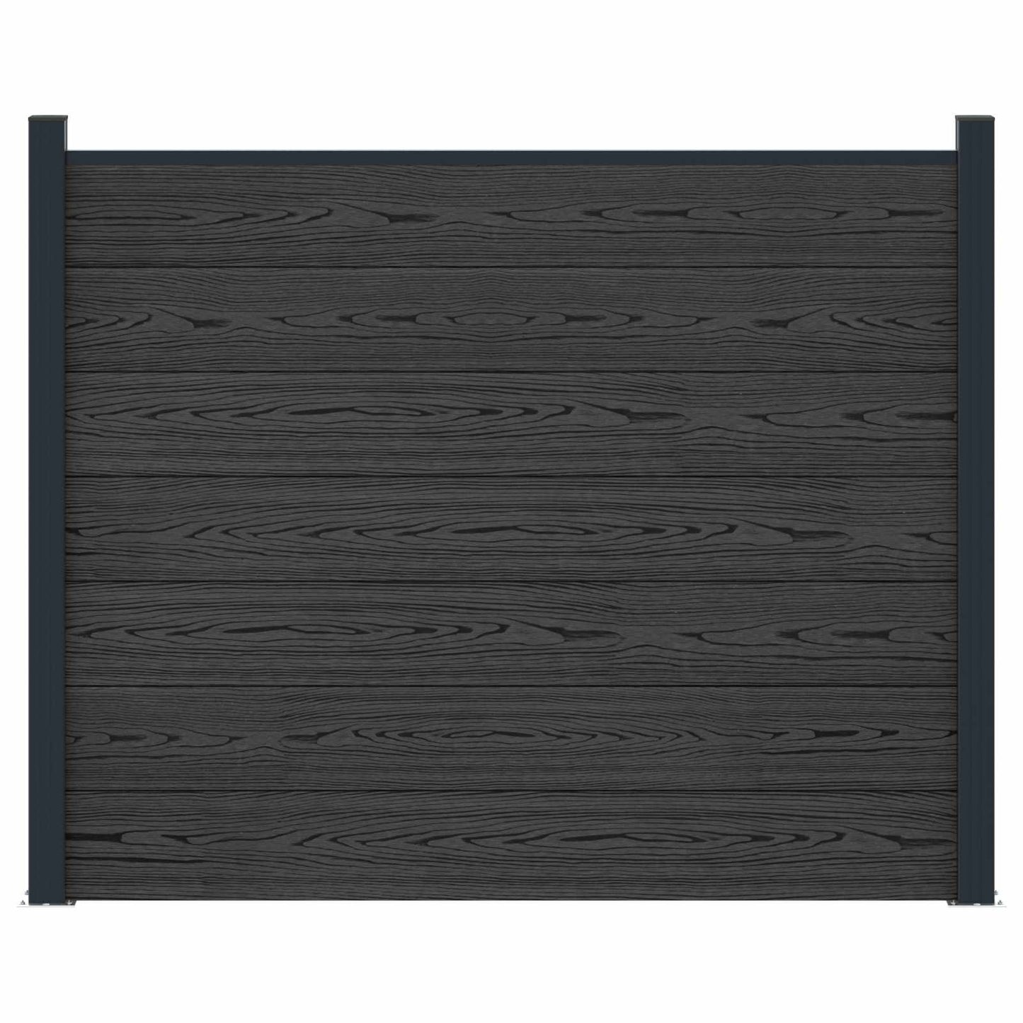 Hekpaneel WPC en Aluminium Zwart is nu te koop bij PeponiXL, paradijselijk wonen!