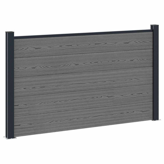 Hekpaneel WPC en Aluminium Grijs is nu te koop bij PeponiXL, paradijselijk wonen!