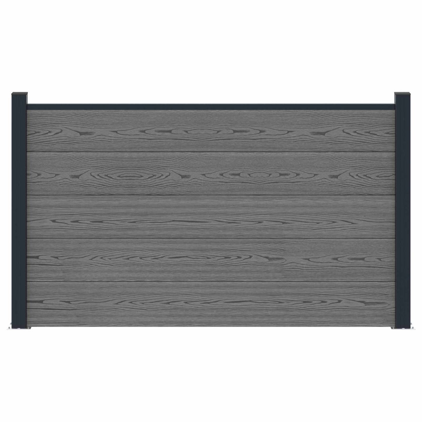 Hekpaneel WPC en Aluminium Grijs is nu te koop bij PeponiXL, paradijselijk wonen!