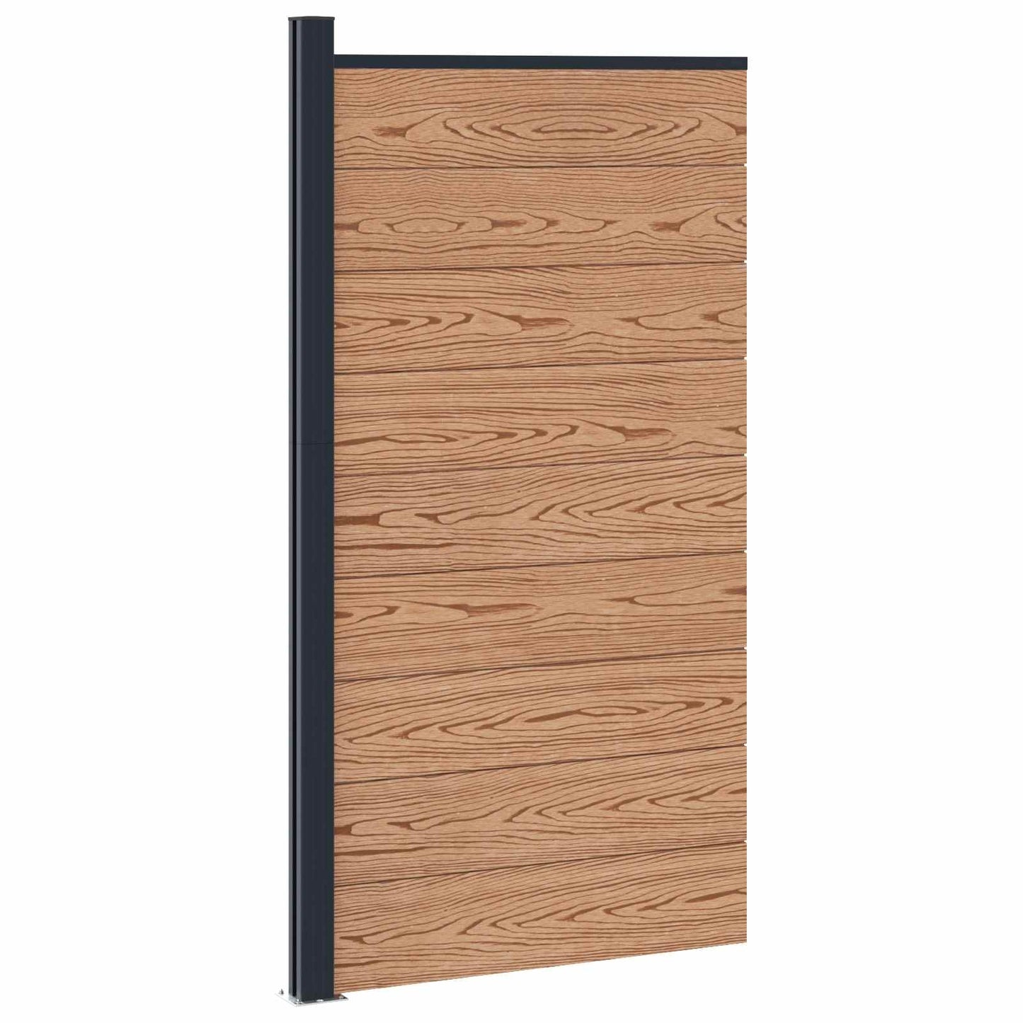 Hekpaneel WPC en Aluminium Bruin is nu te koop bij PeponiXL, paradijselijk wonen!