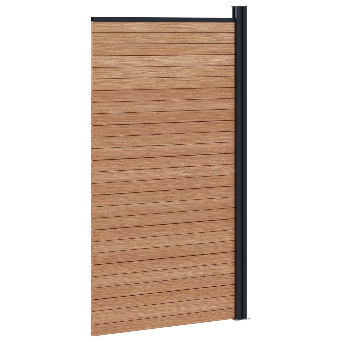 Hekpaneel WPC en Aluminium Bruin is nu te koop bij PeponiXL, paradijselijk wonen!