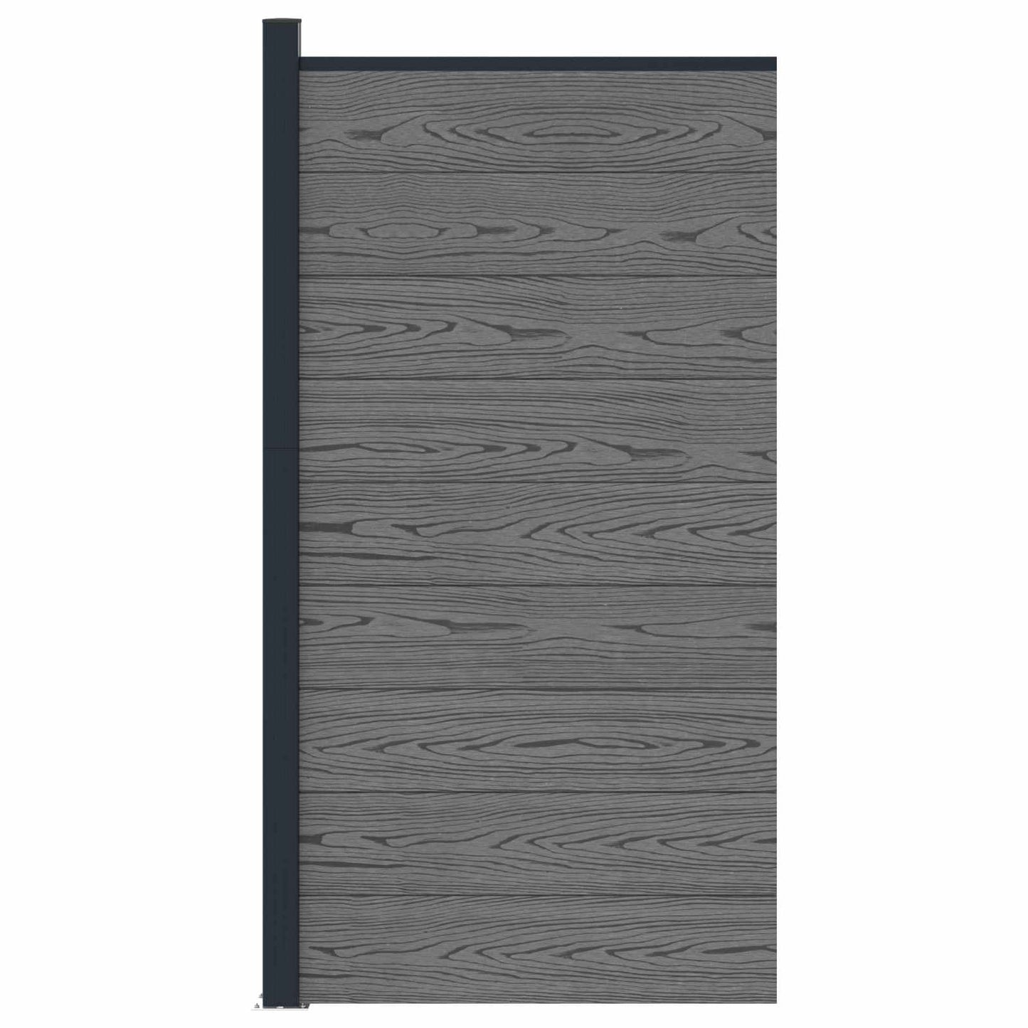 Hekpaneel WPC en Aluminium Grijs is nu te koop bij PeponiXL, paradijselijk wonen!