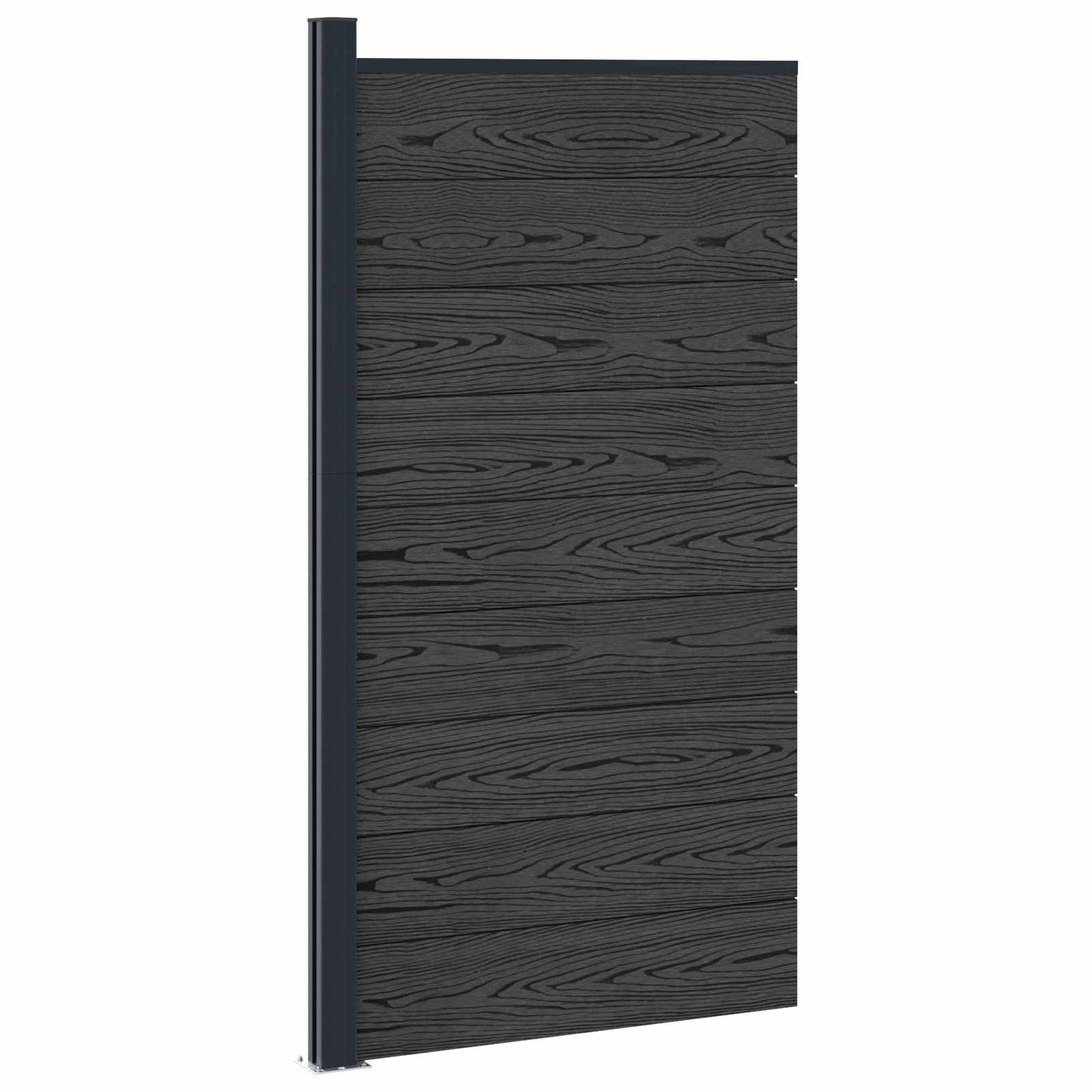 Hekpaneel WPC en Aluminium Zwart is nu te koop bij PeponiXL, paradijselijk wonen!
