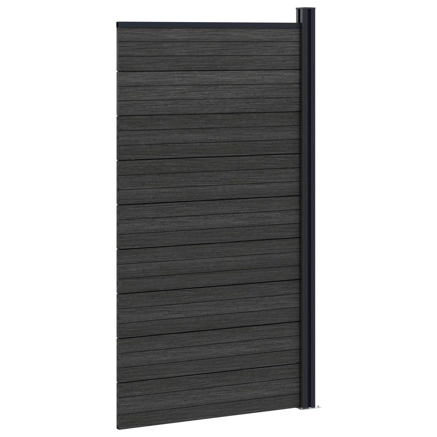 Hekpaneel WPC en Aluminium Zwart is nu te koop bij PeponiXL, paradijselijk wonen!