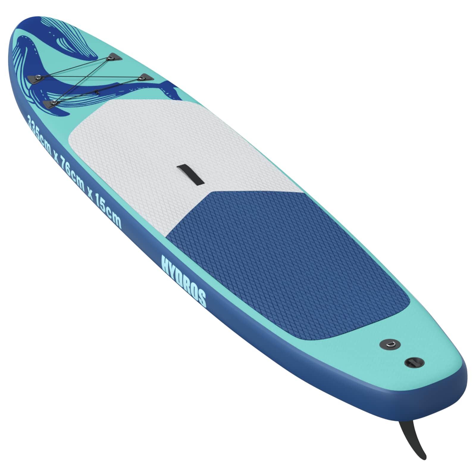 Opblaasbaar Stand Up Paddle Board HYDROS 335 x 76 x 15 cm voor is nu te koop bij PeponiXL, paradijselijk wonen!