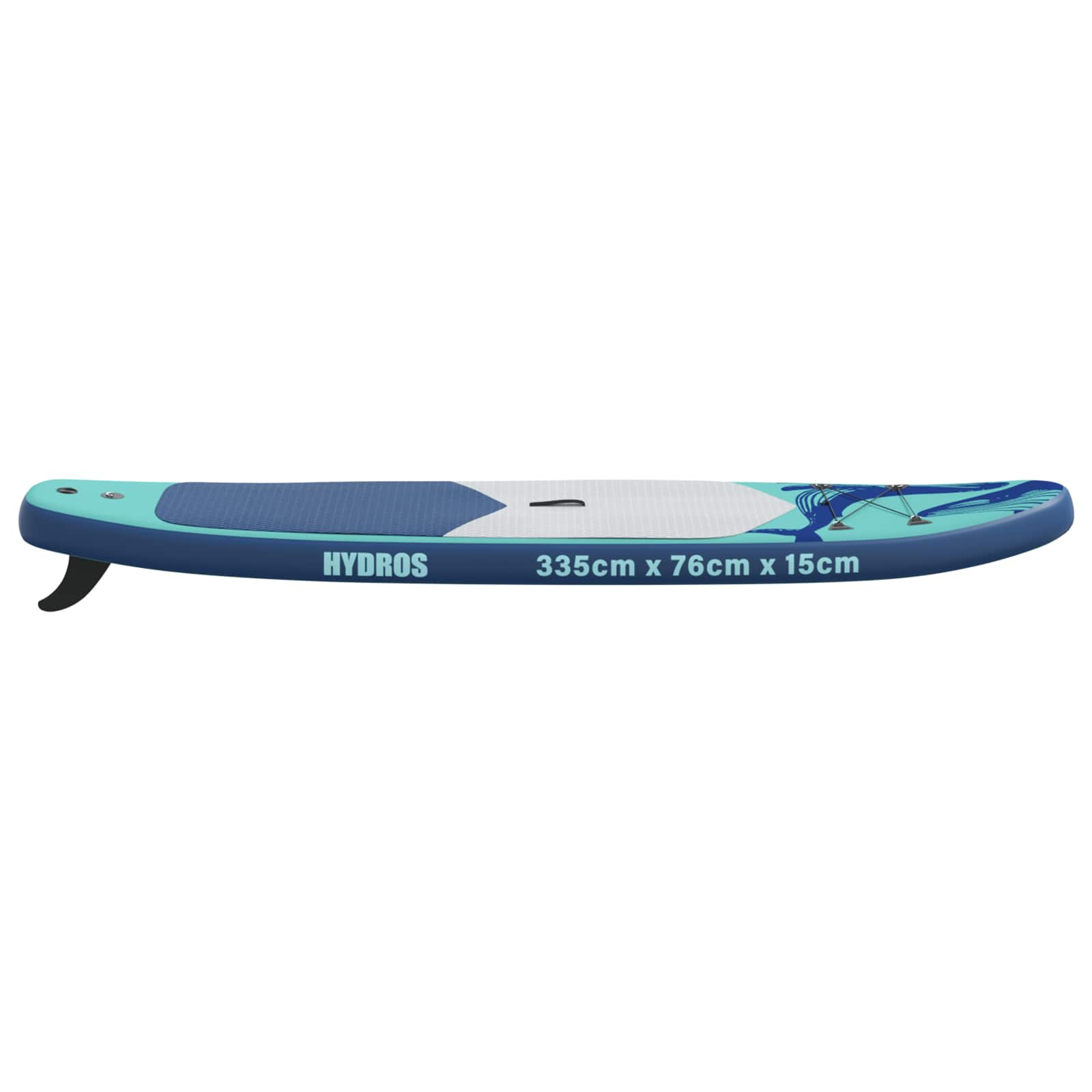 Opblaasbaar Stand Up Paddle Board HYDROS 335 x 76 x 15 cm voor is nu te koop bij PeponiXL, paradijselijk wonen!