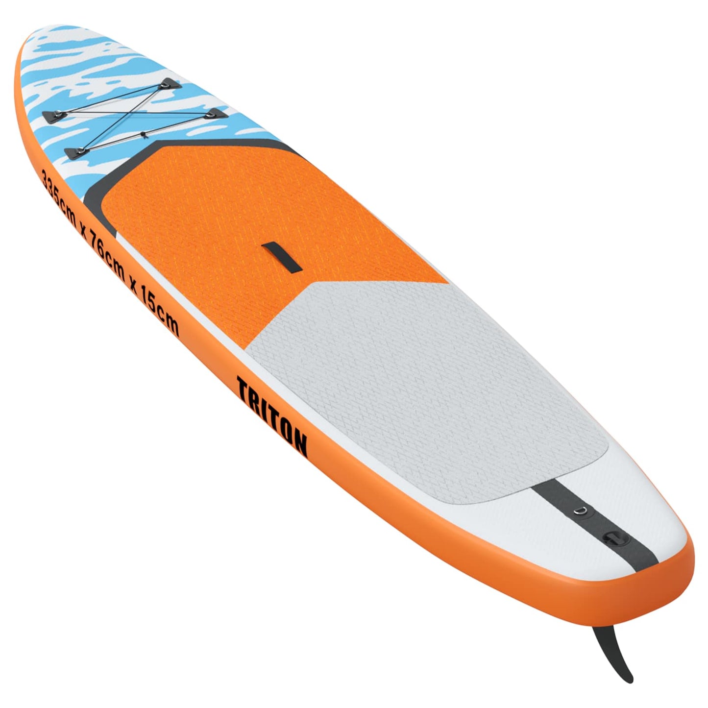 Opblaasbaar Stand Up Paddle Board TRITON 335 x 76 x 15 cm Blauw is nu te koop bij PeponiXL, paradijselijk wonen!