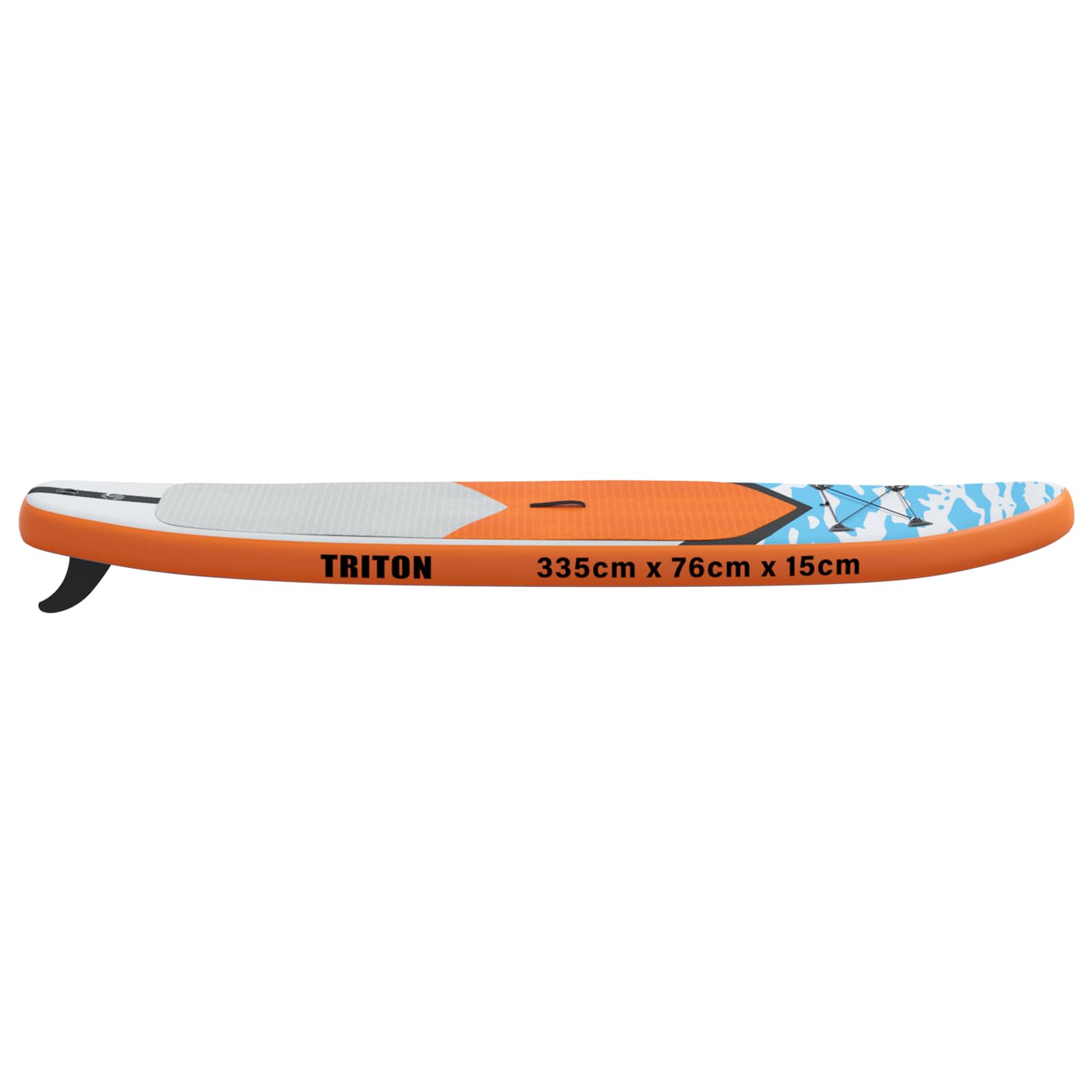 Opblaasbaar Stand Up Paddle Board TRITON 335 x 76 x 15 cm Blauw is nu te koop bij PeponiXL, paradijselijk wonen!